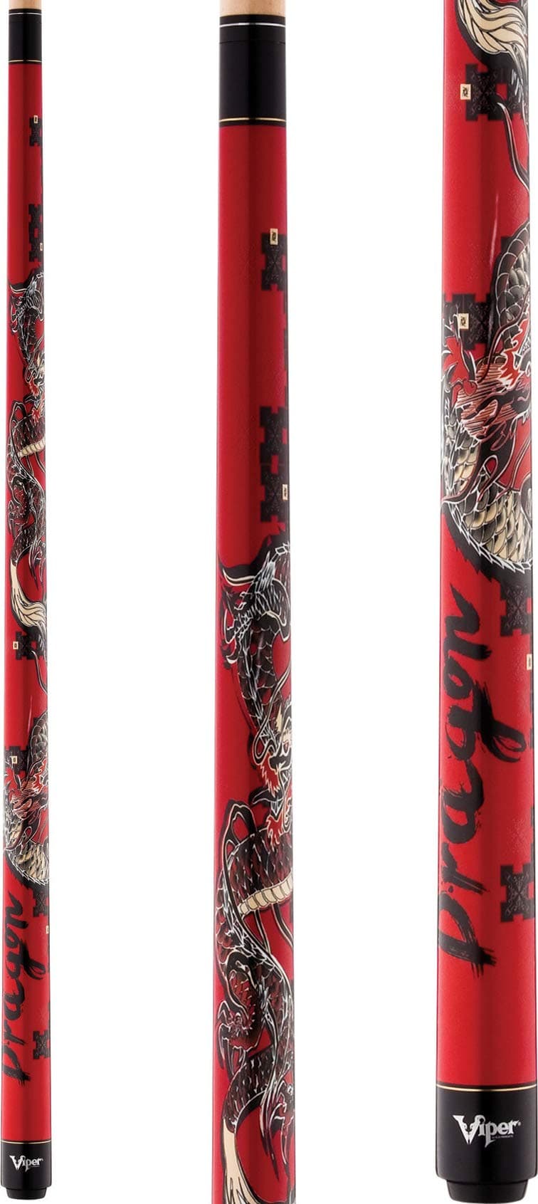 Underground 58" 2-Piece Billiard/Pool Cue, Dragon
