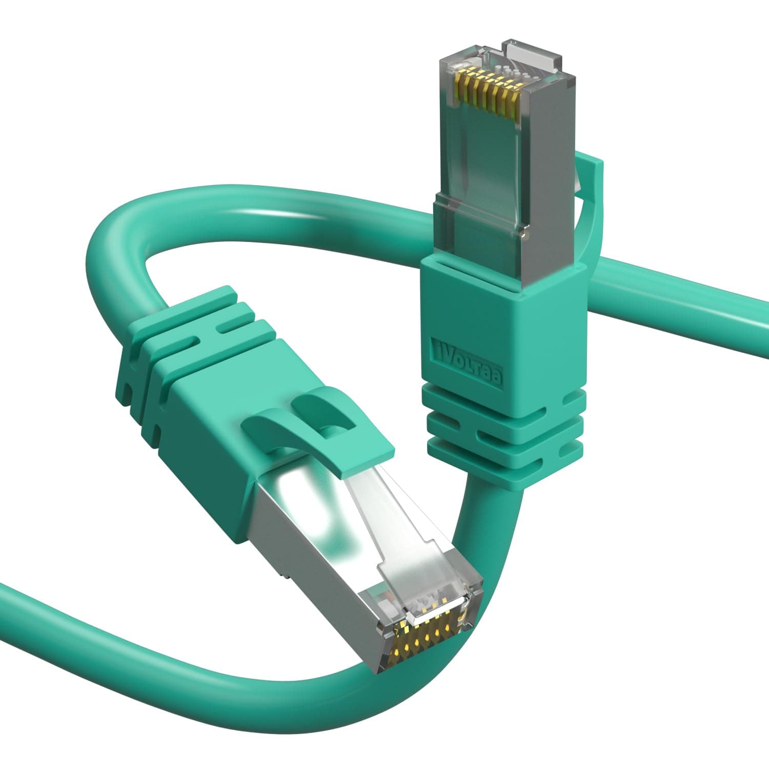 Ethernet Cable CAT6A Cable Dual Shielded (SF/UTP), 100% Copper, Professional Series - 10 Gbps LAN Network/High Speed Internet Cable, 550MHZ - 14 feet (4.2 m)