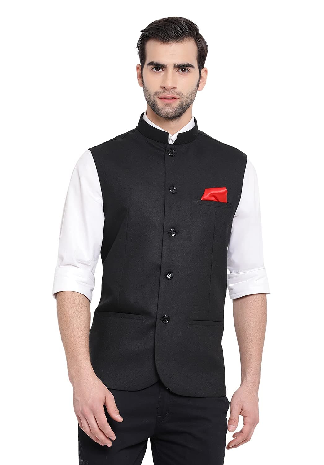 Men's Cotton Blend Standard Length Jacket