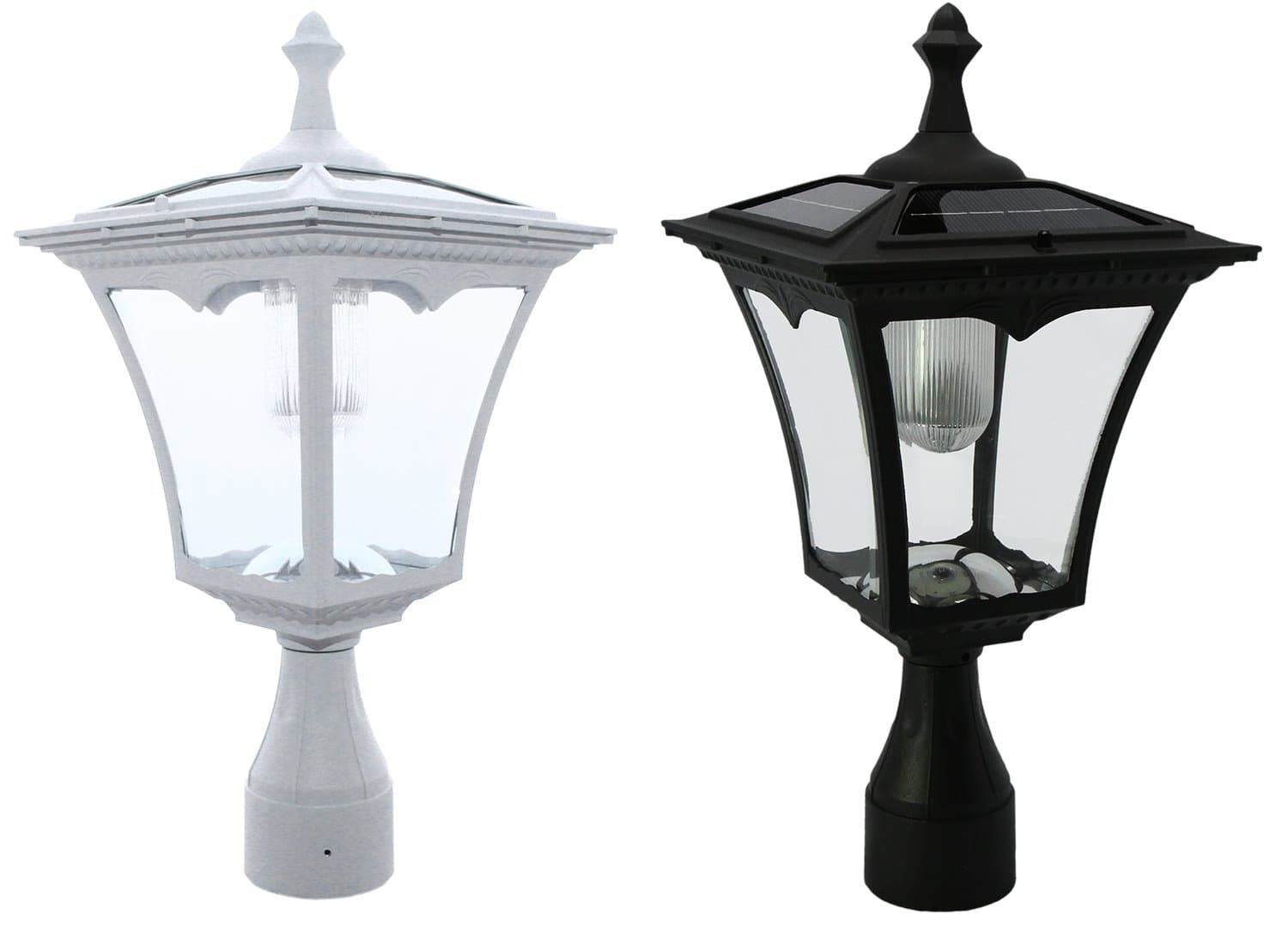 PL05 Solar 'Regency' Post/Pole Top Light (Round Base)