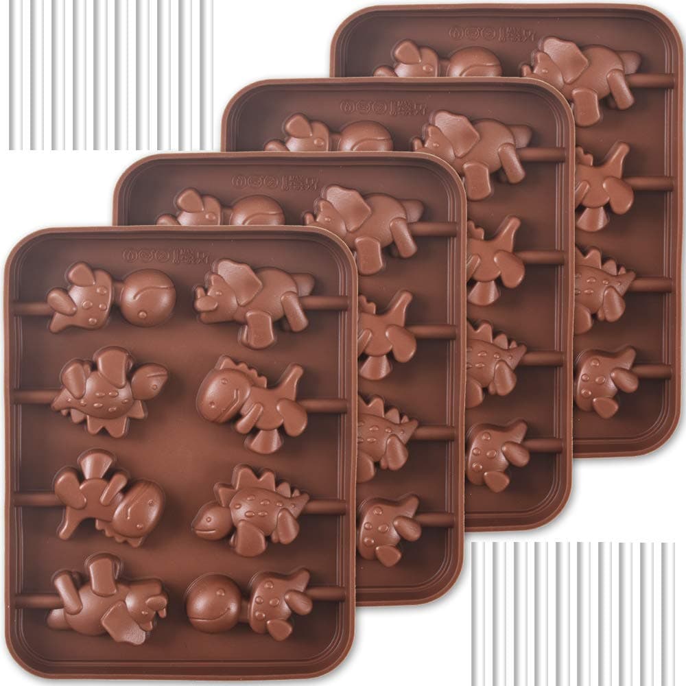 Dinosaur Lollipop Molds