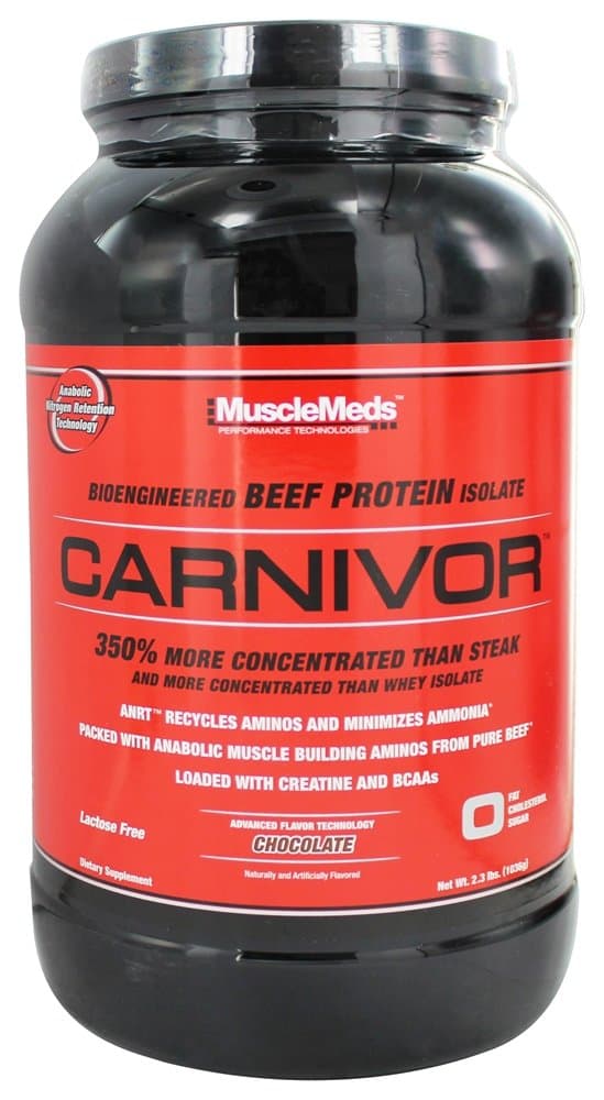 MuscleMeds Carnivor Bio-engineered Beef Protein Isolate (Chocolate, 2.25 Lbs)