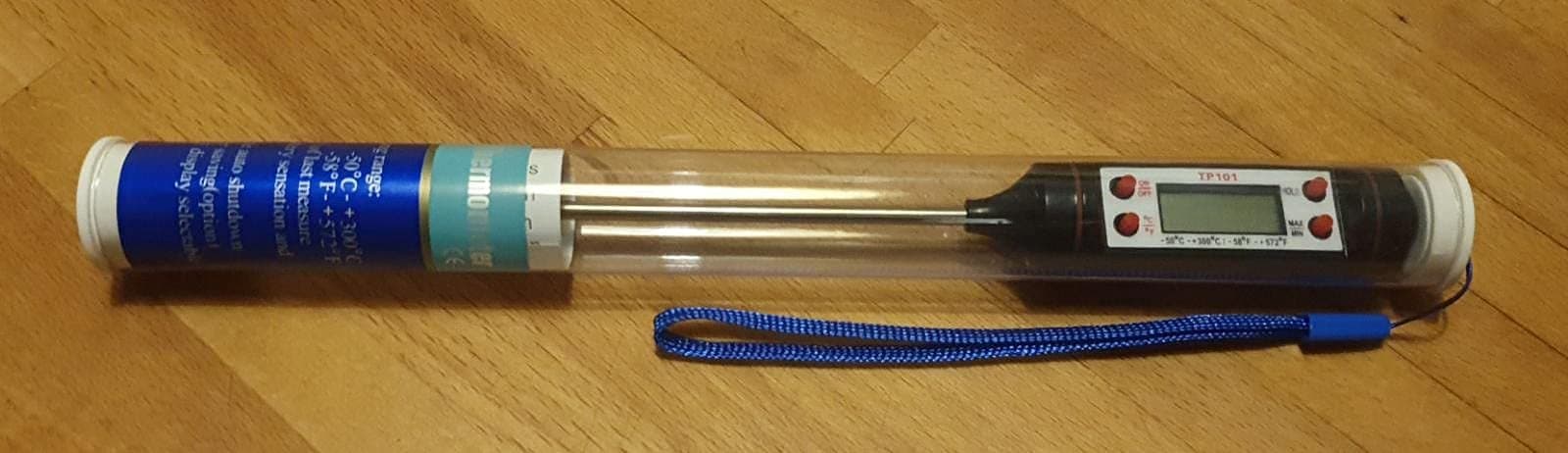 LCD Kitchen Thermometer with Probe -50 ~ 300 °C, Desmarte – BBQ Roasting Oven Connoisseur Thermometer Probe