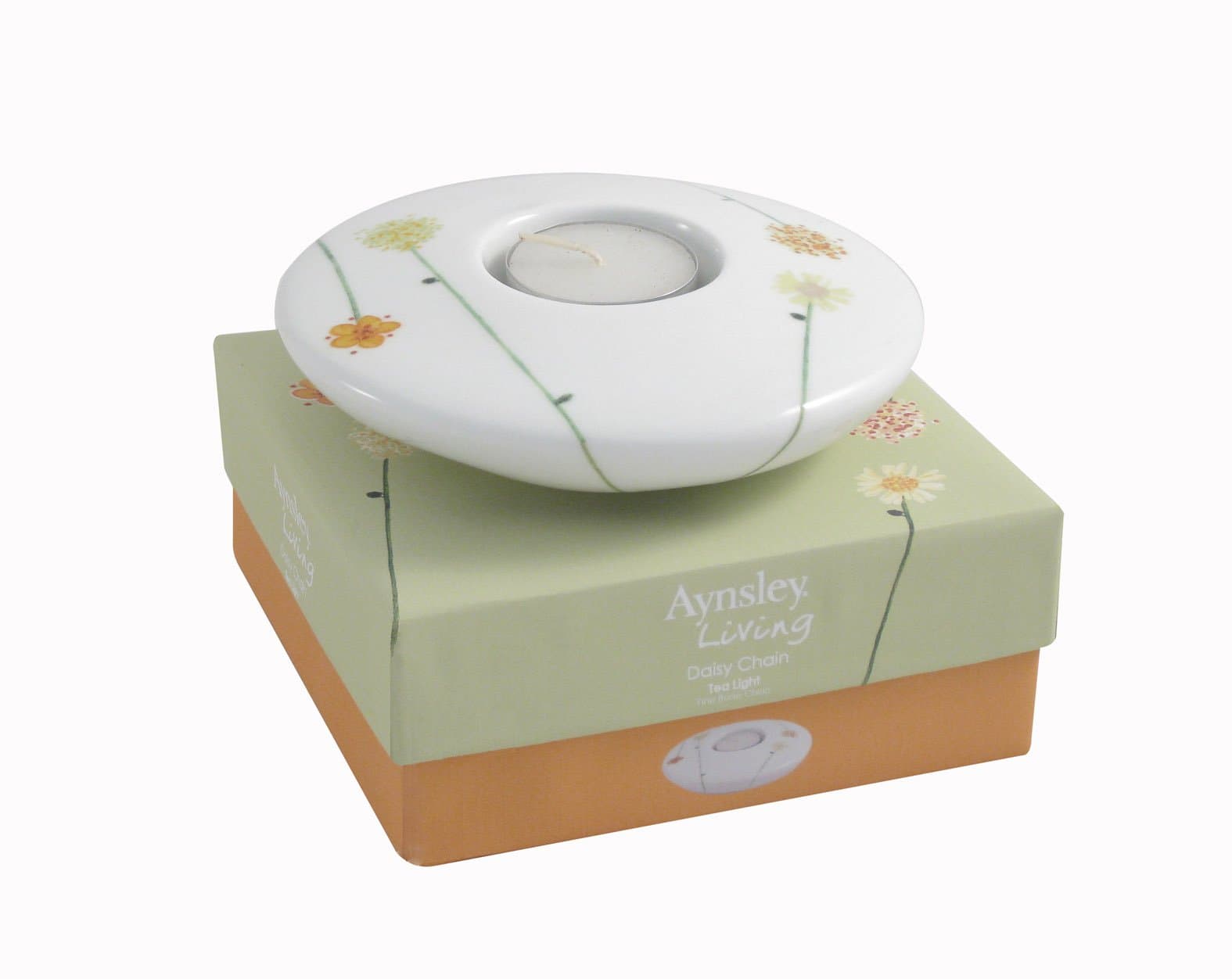 Daisy Chain Bone China Tealight Holder