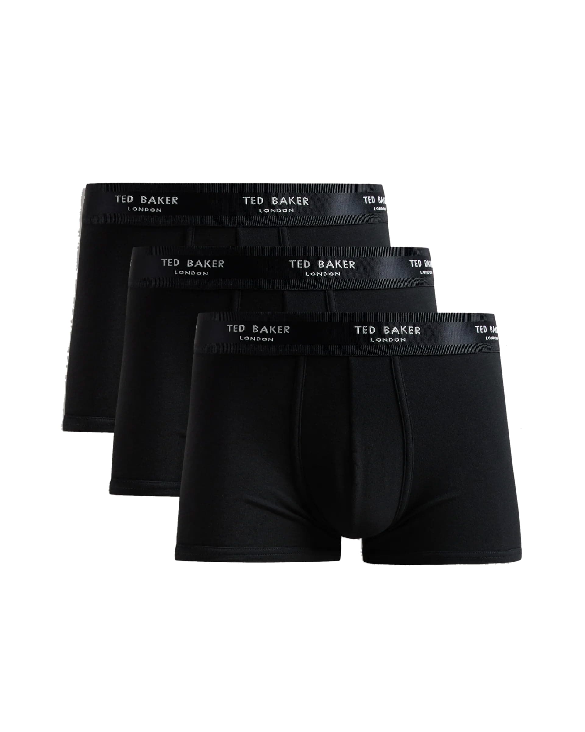 Mens Trunks, Cotton, 3-Pack, (TBB02)