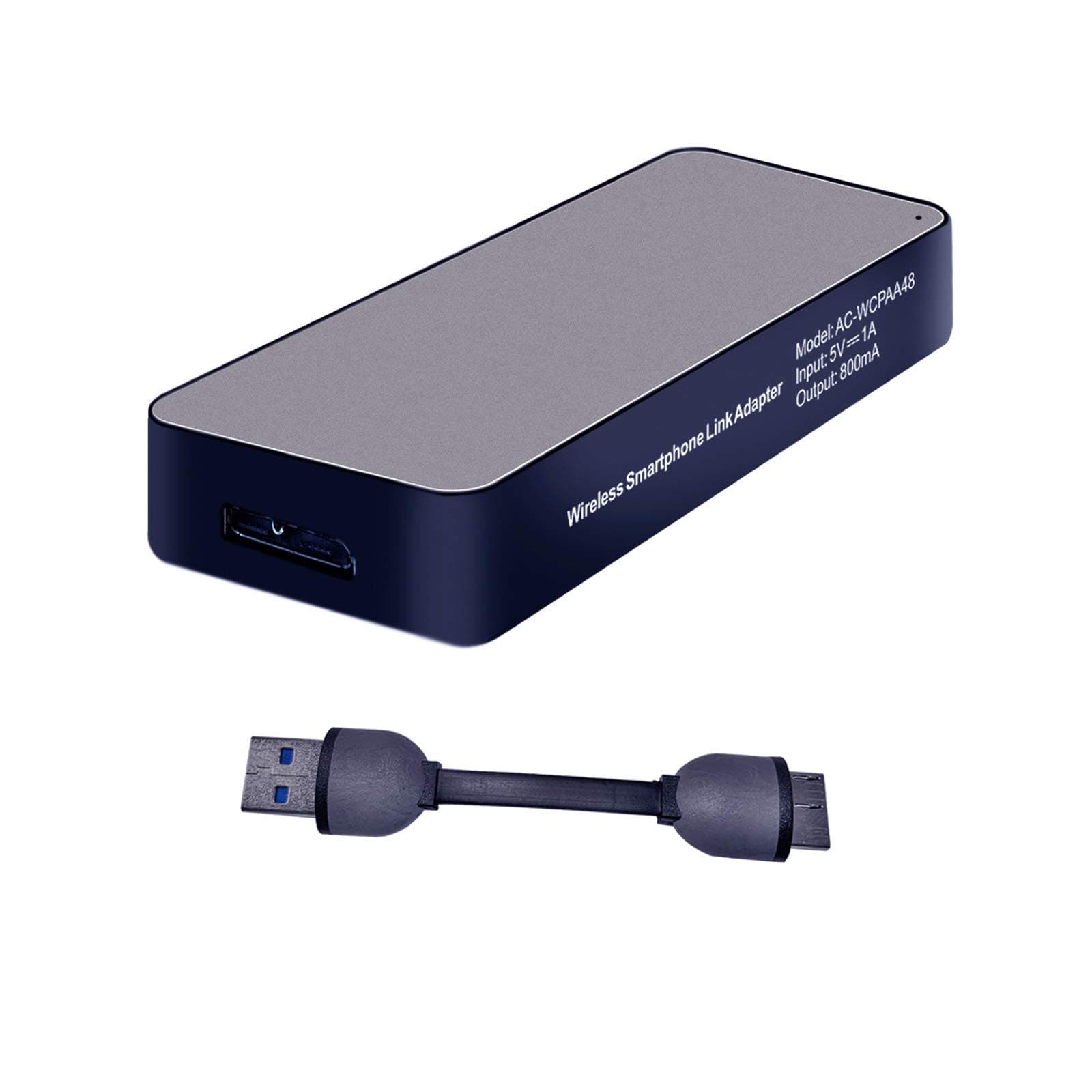 ATOTO AC-WCPAA48(Updated Version) Wireless CarPlay &Wired Android Auto Adapter - Let Your iPhone or Android Phone Work with ATOTO Android car Stereo - Put CarPlay & Android Auto in a USB Adapter