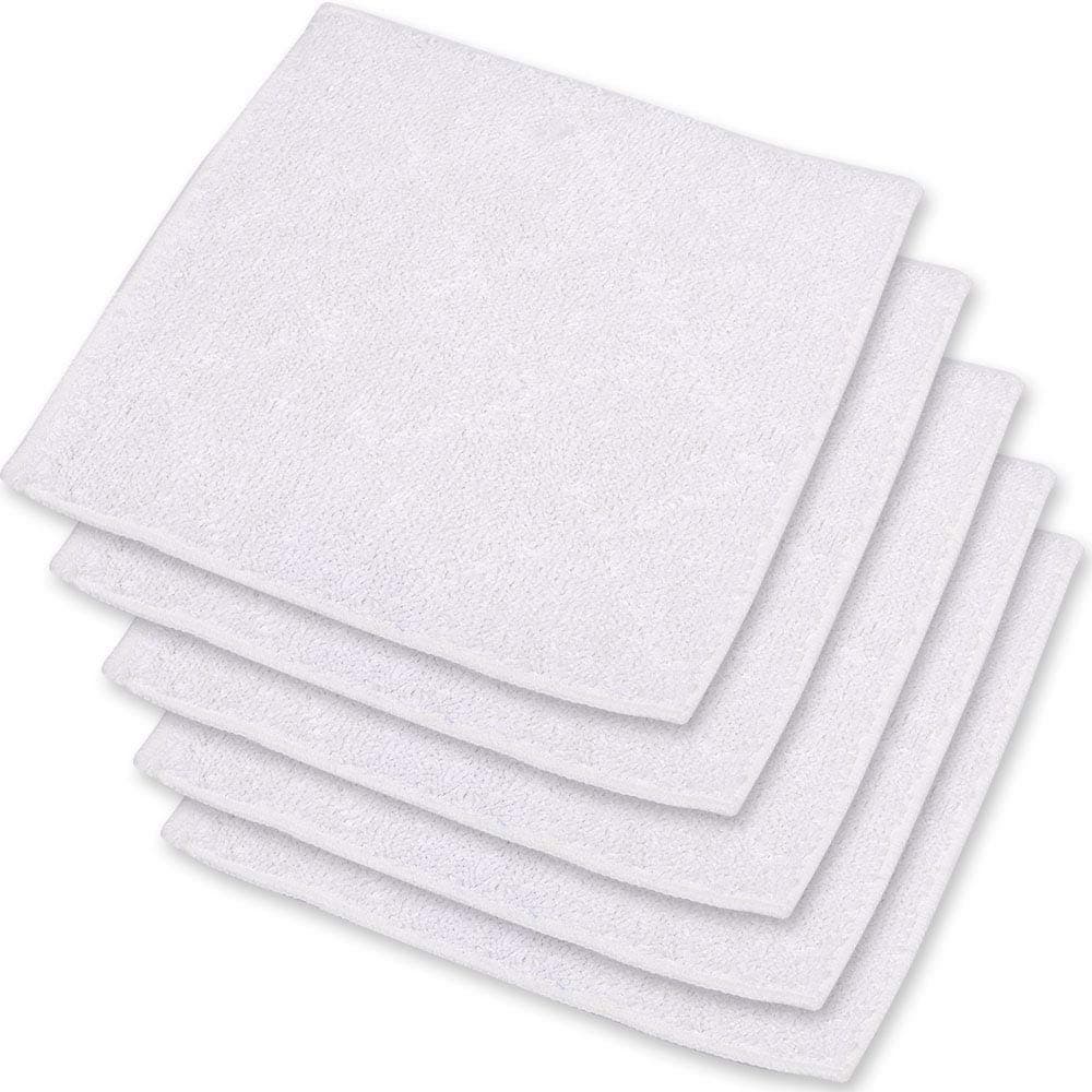 KEEPOW Steam Mop Pads Compatible with OApier S8, for Light N Easy S7338 S7339 Steam Mop, Reusable Replacement Pads for Floor Steamers, 5 Pack