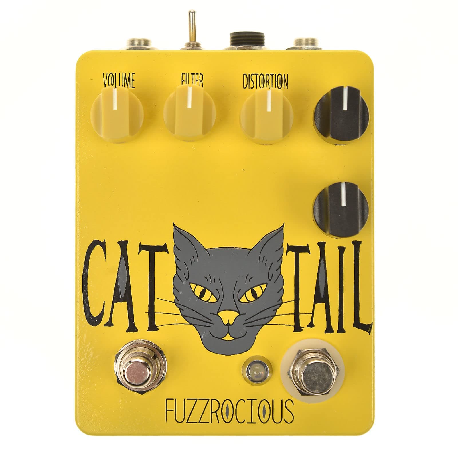 Fuzzrocious Cat Tail Distortion w/Killswitch Mod Yellow