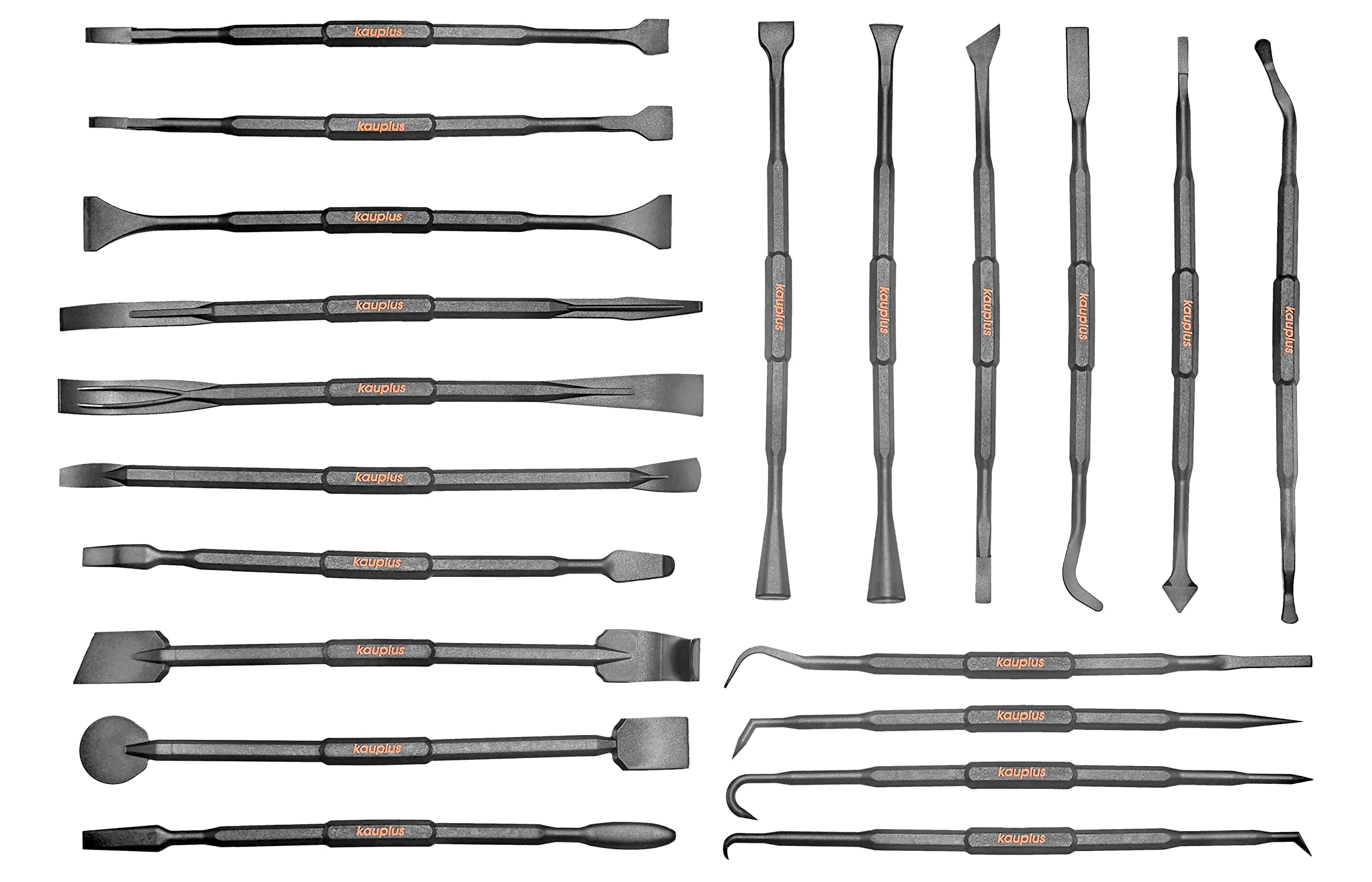 20PCS Double-Ended Pick and Hook Tool Set, Non-Marring Scraper & Pry bar Set