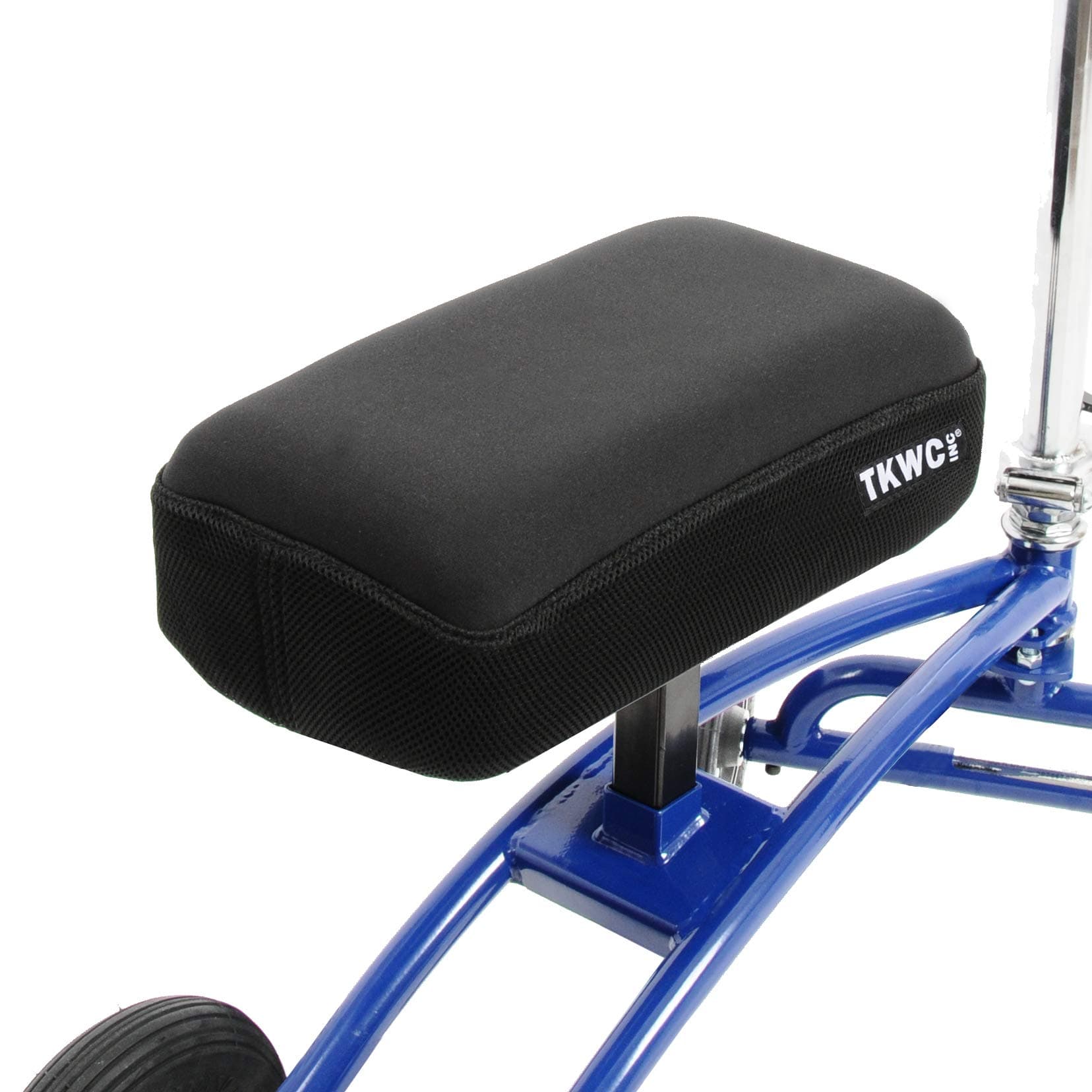 TKWC INC Knee Scooter Memory Foam - Two Thick Memory Foam Knee Pad and Cover - Fits Most Knee Walker Models