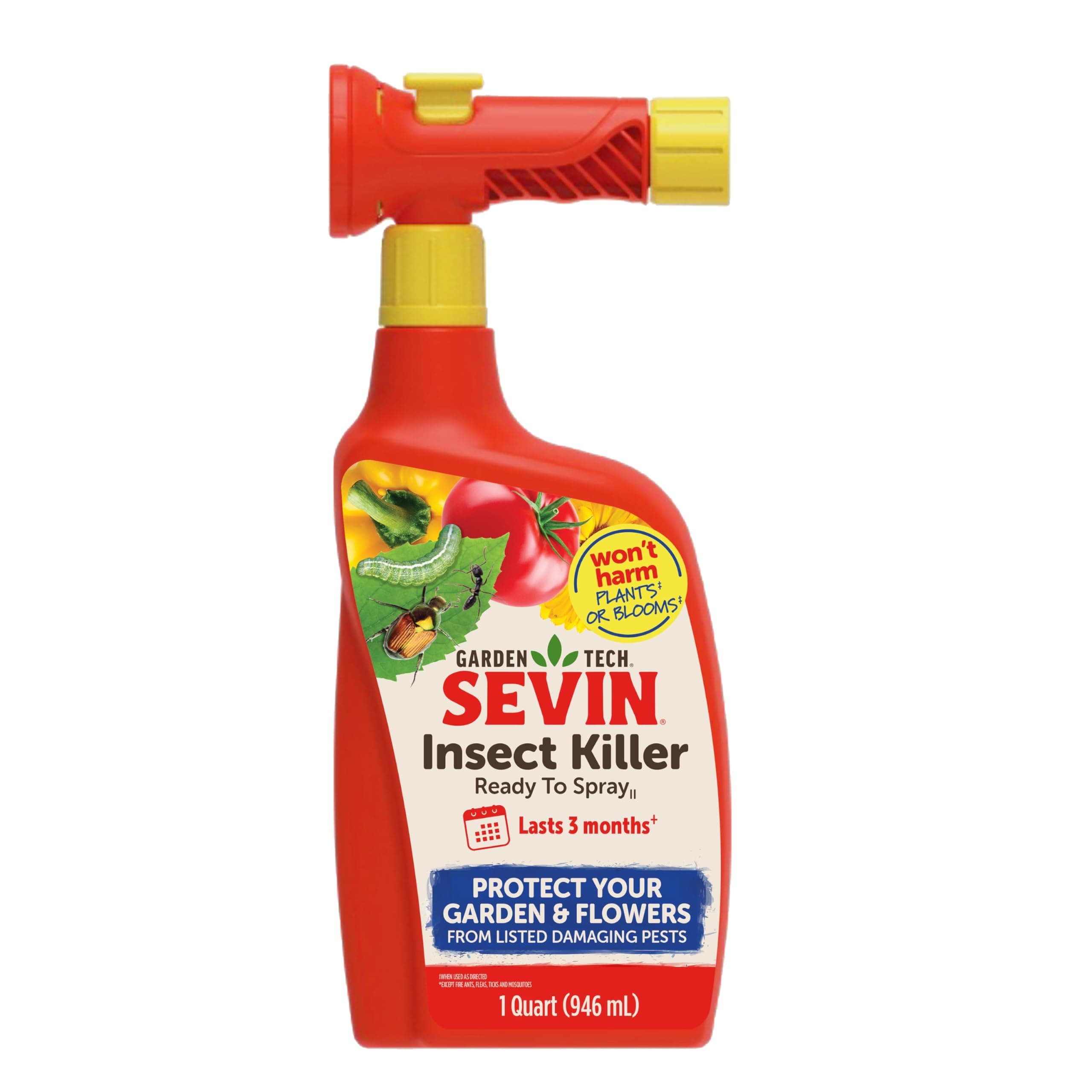 Sevin Insect Killer Ready To Spray, White