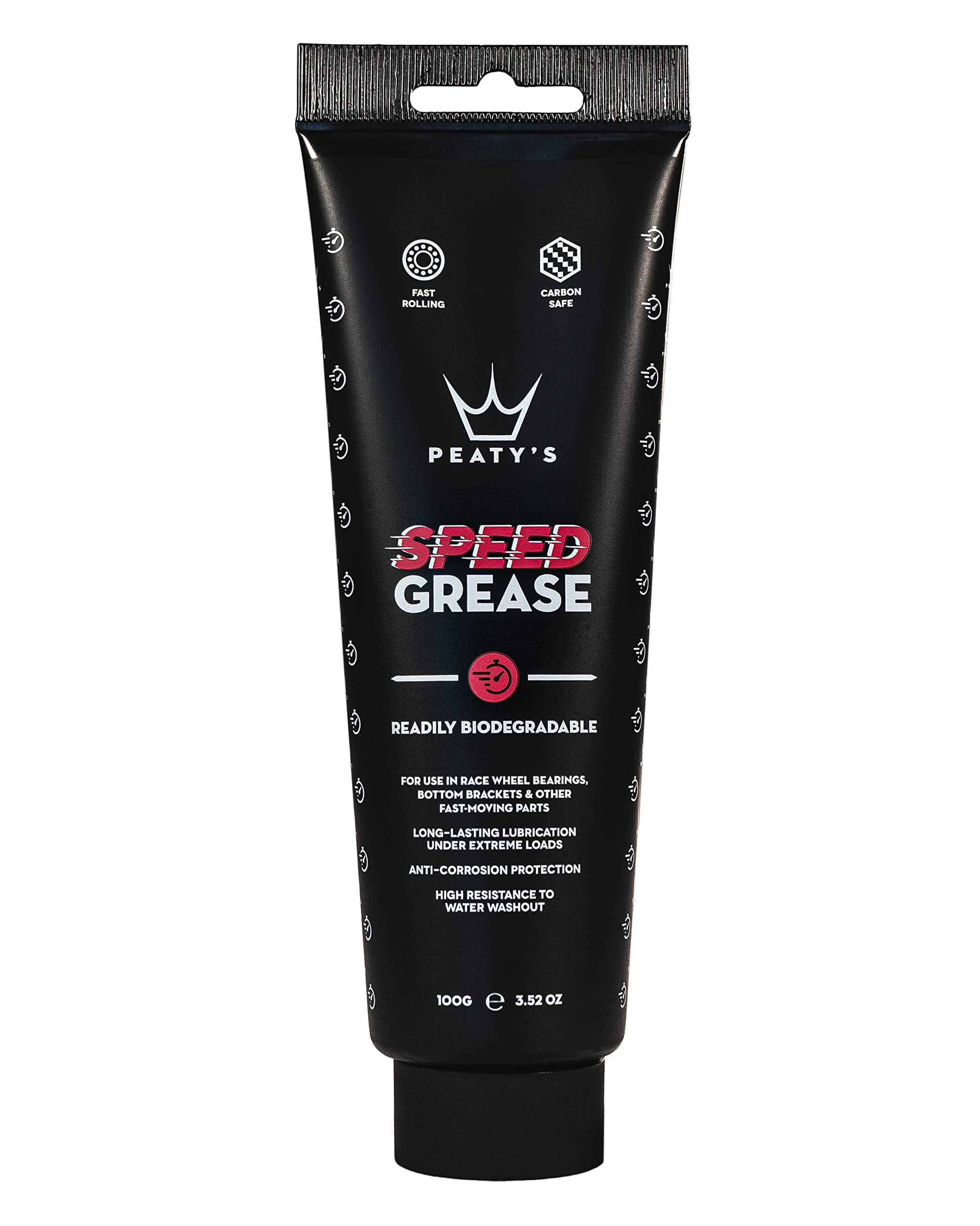 Peaty's Bicycle Speed Grease - High Performance Bike Grease with Anti-Corrosion Protection, Readily Biodegradable, Use In Bike Race Wheel Bearings, Bottom Bracket & Fast Moving Parts, 100g