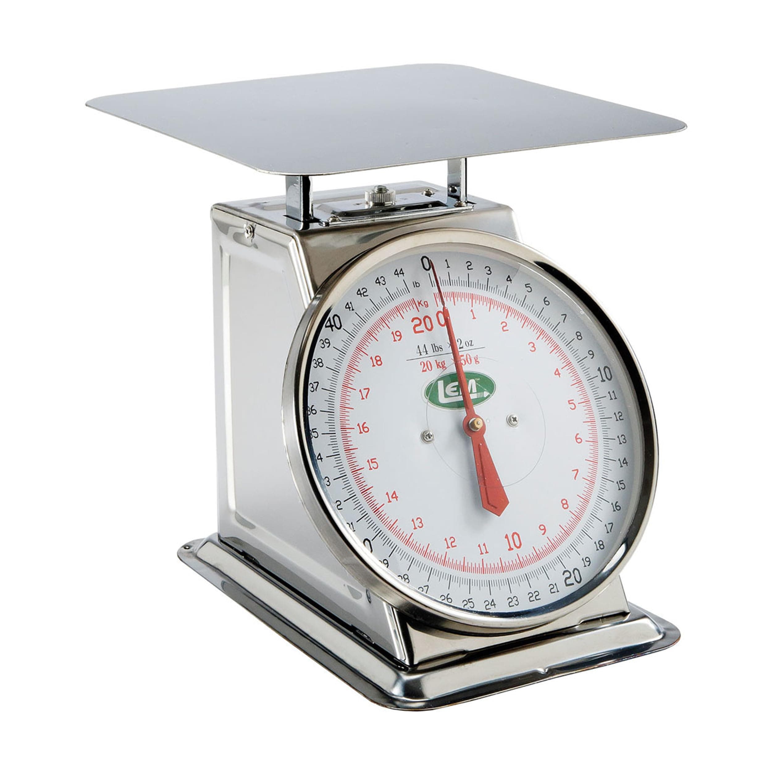 LEM Products 44 lb. Stainless Steel Scale, Silver