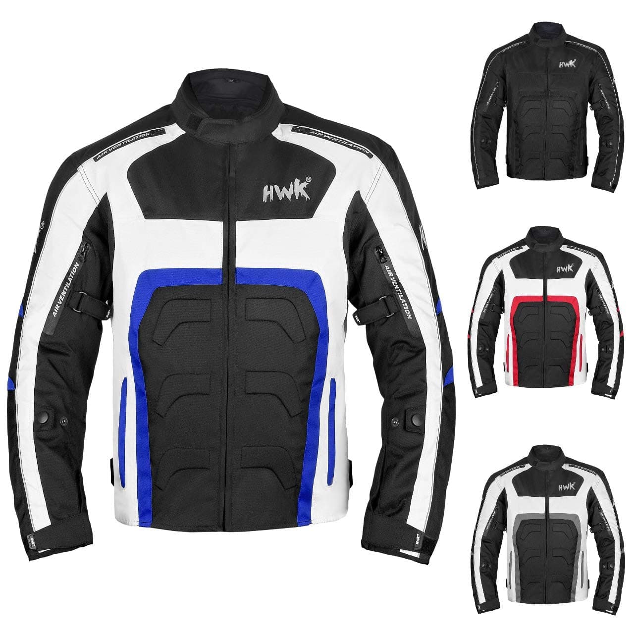Spyder Motorcycle Jacket for Men with Weather Resistant Cordura Textile Fabric for Enduro Motocross Jacket