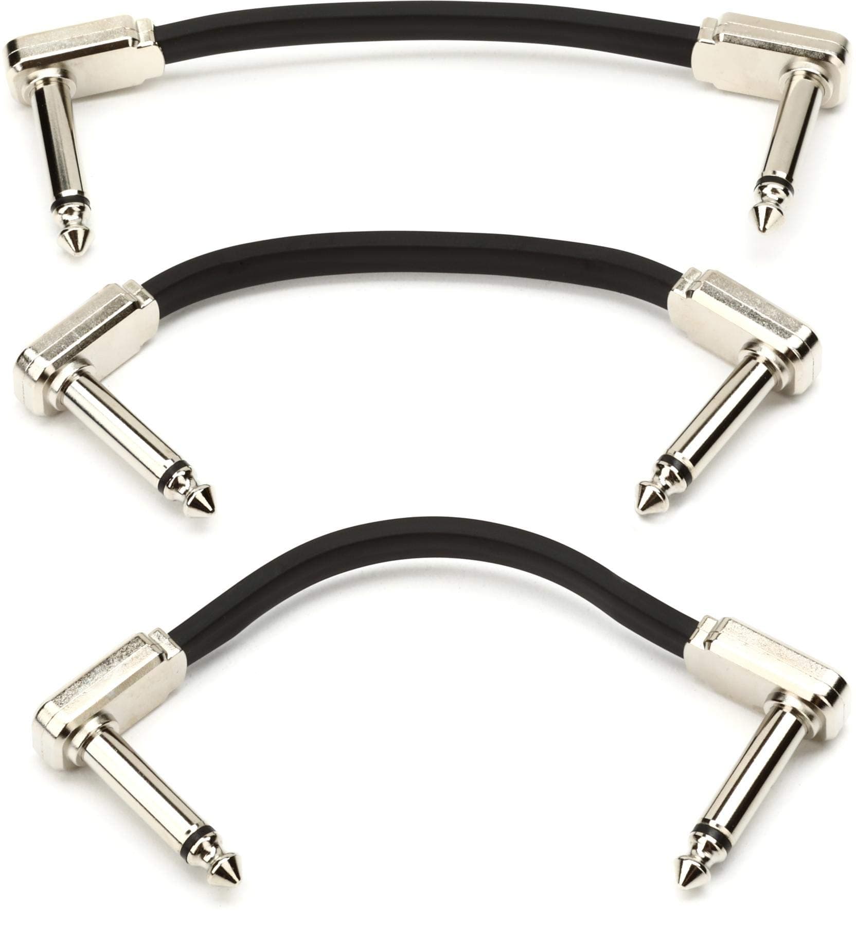 3 inch Flat Ribbon Patch Cable 3-Pack