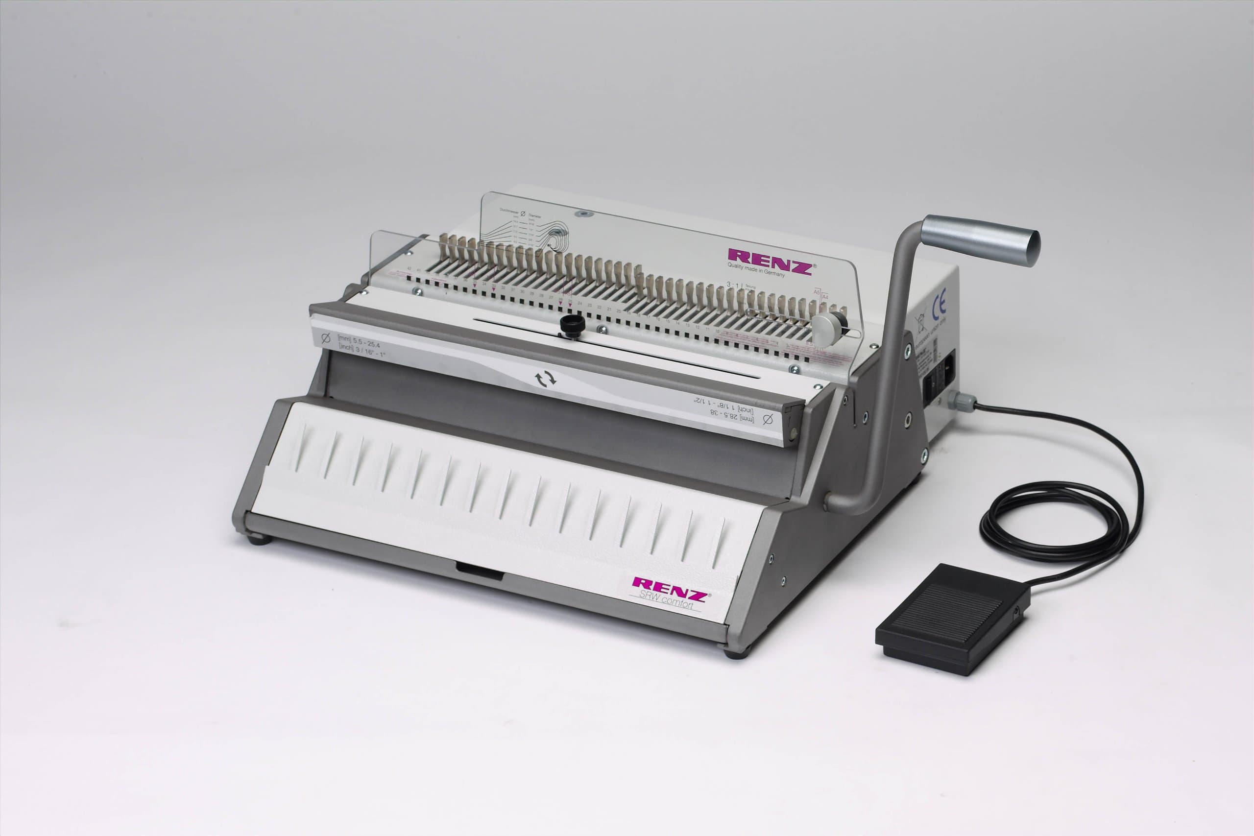 SRW 360 Comfort wire binding machine