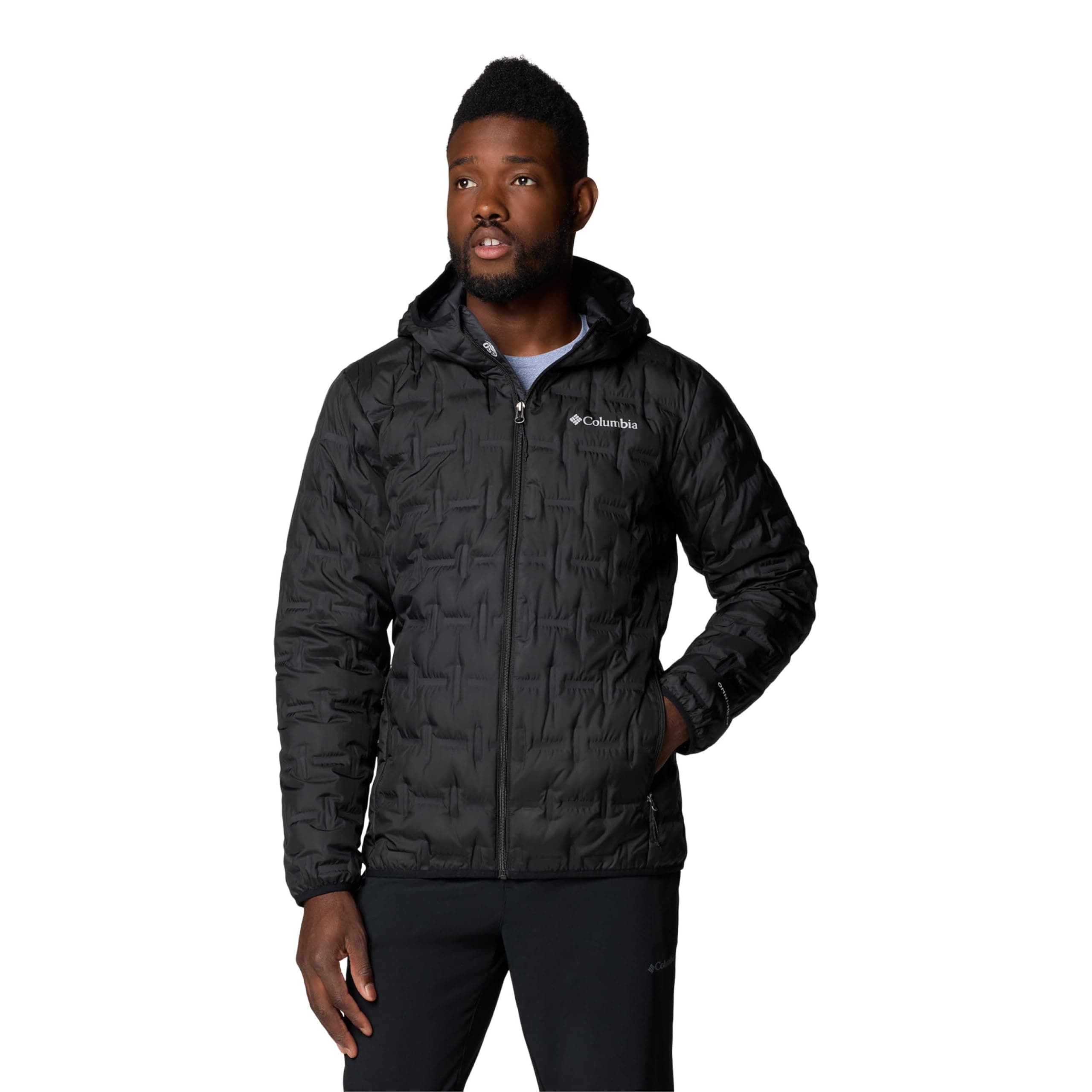 Men's Delta Ridge™ II Down Hooded Jacket Hooded Puffer Down Jacket (pack of 1)