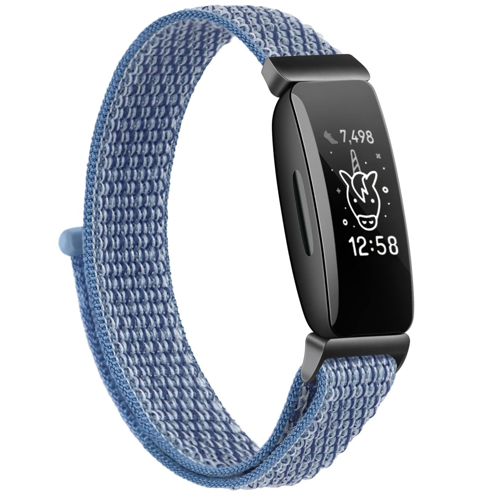 Nylon Ace 3 Bands Compatible with Fitbit Ace 3 Straps for Kids Boys Girls - Soft Skin-Friendly Breathable Ace 3 Bands for Kids Watch Band Wrist Strap Bracelet Accessories