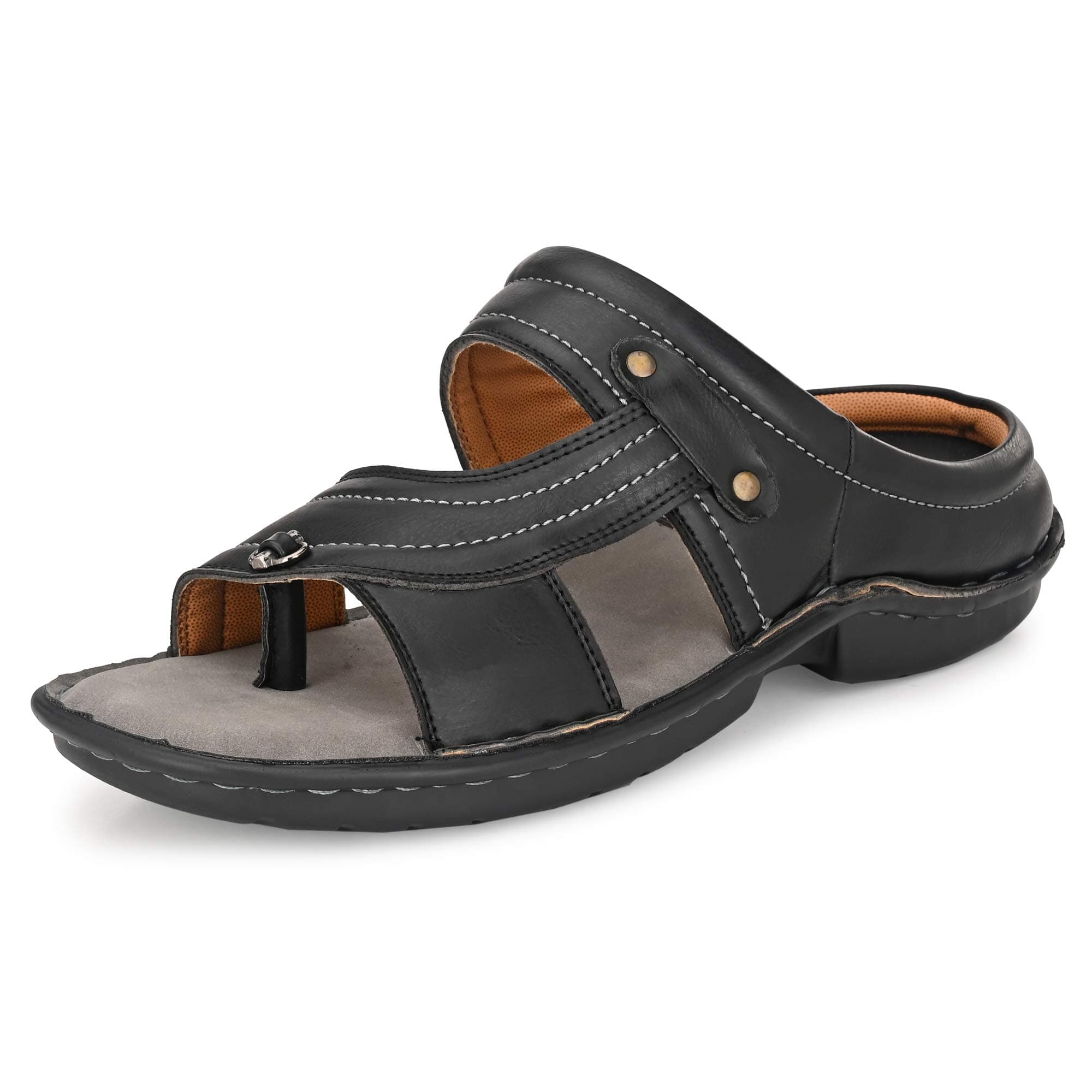 Black Men's Sandal