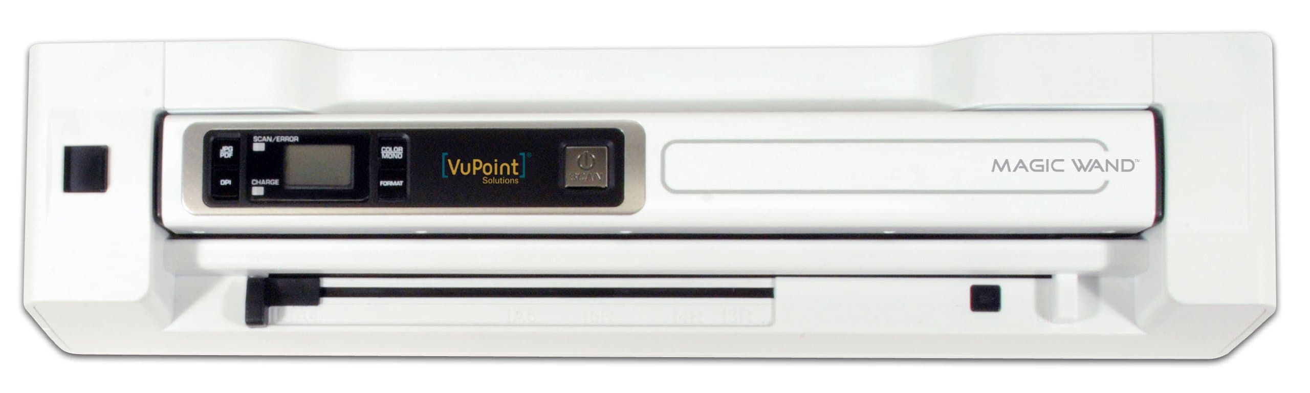 VuPoint Magic Wand Portable Scanner with Auto-Feed Dock (White)