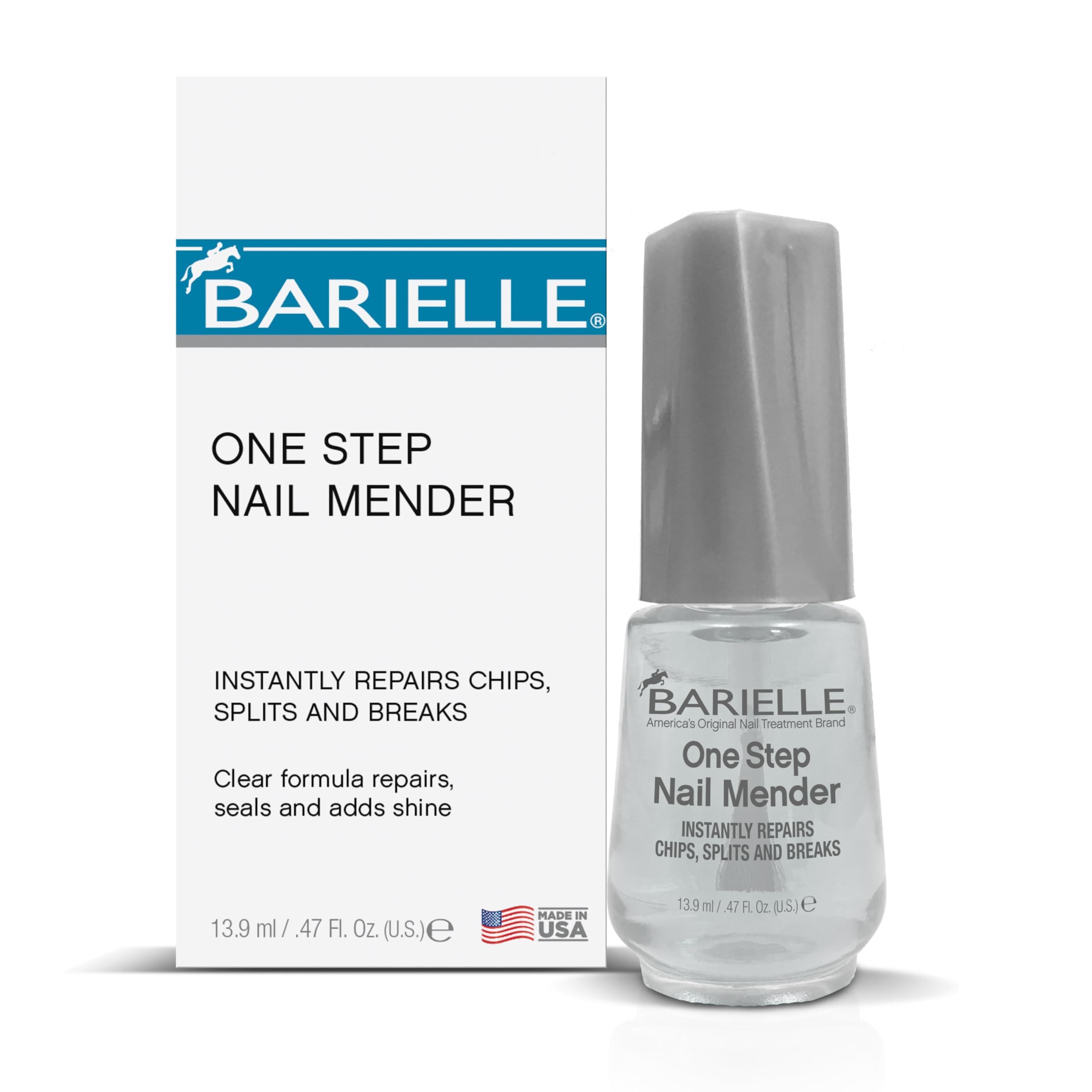 - One Step Nail Mender .47 oz. - Repairs Split, Chipped and Damaged Nails Clear