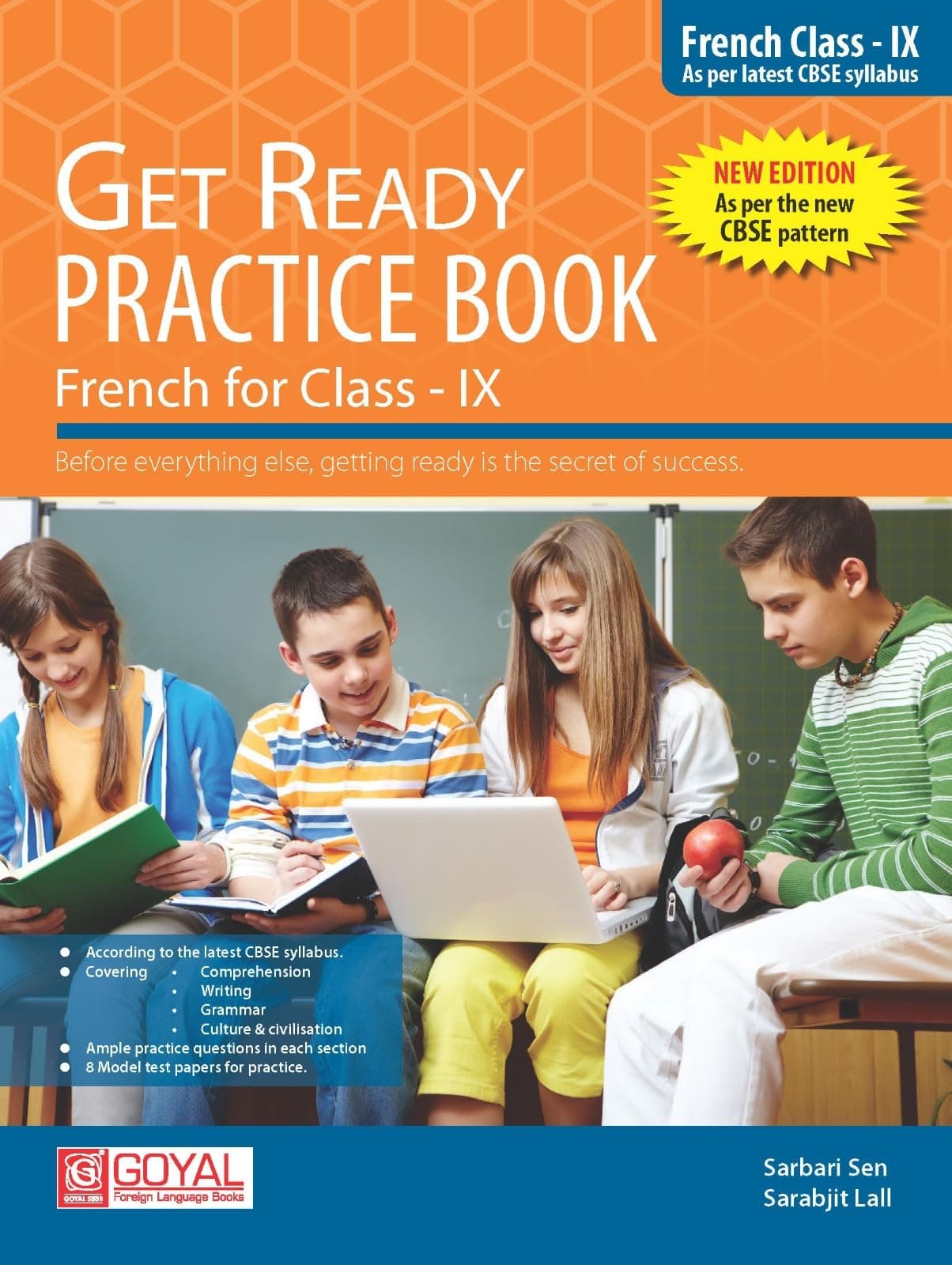 Get Ready Practice Book French For Class-IX+Answer Key - 2025