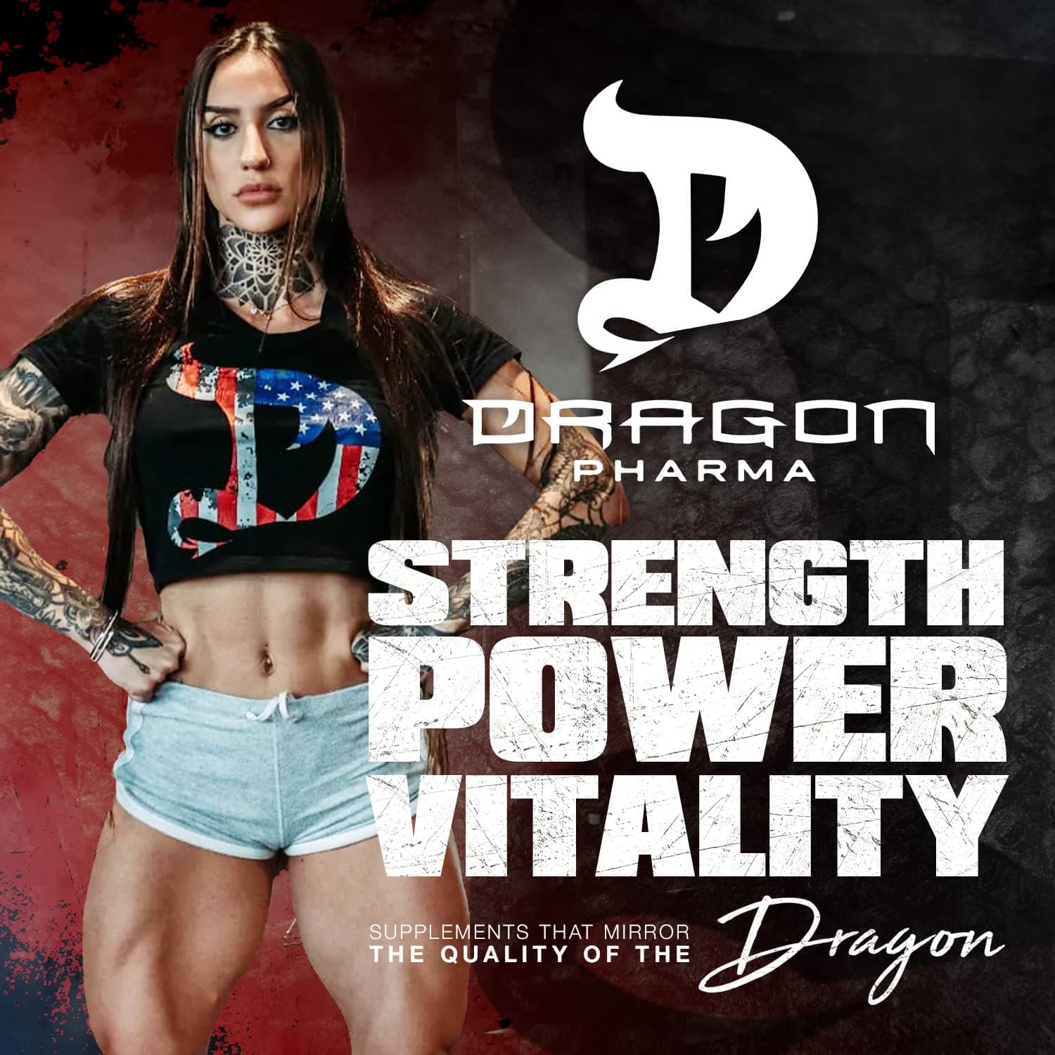 DRAGON PHARMA Venom Extreme Potency Pre-Workout, Laser Sharp Focus + Energy, Intense Performance, Proven Ingredients for Enhanced Vasodilation & Endurance (40 Servings, Watermelon)