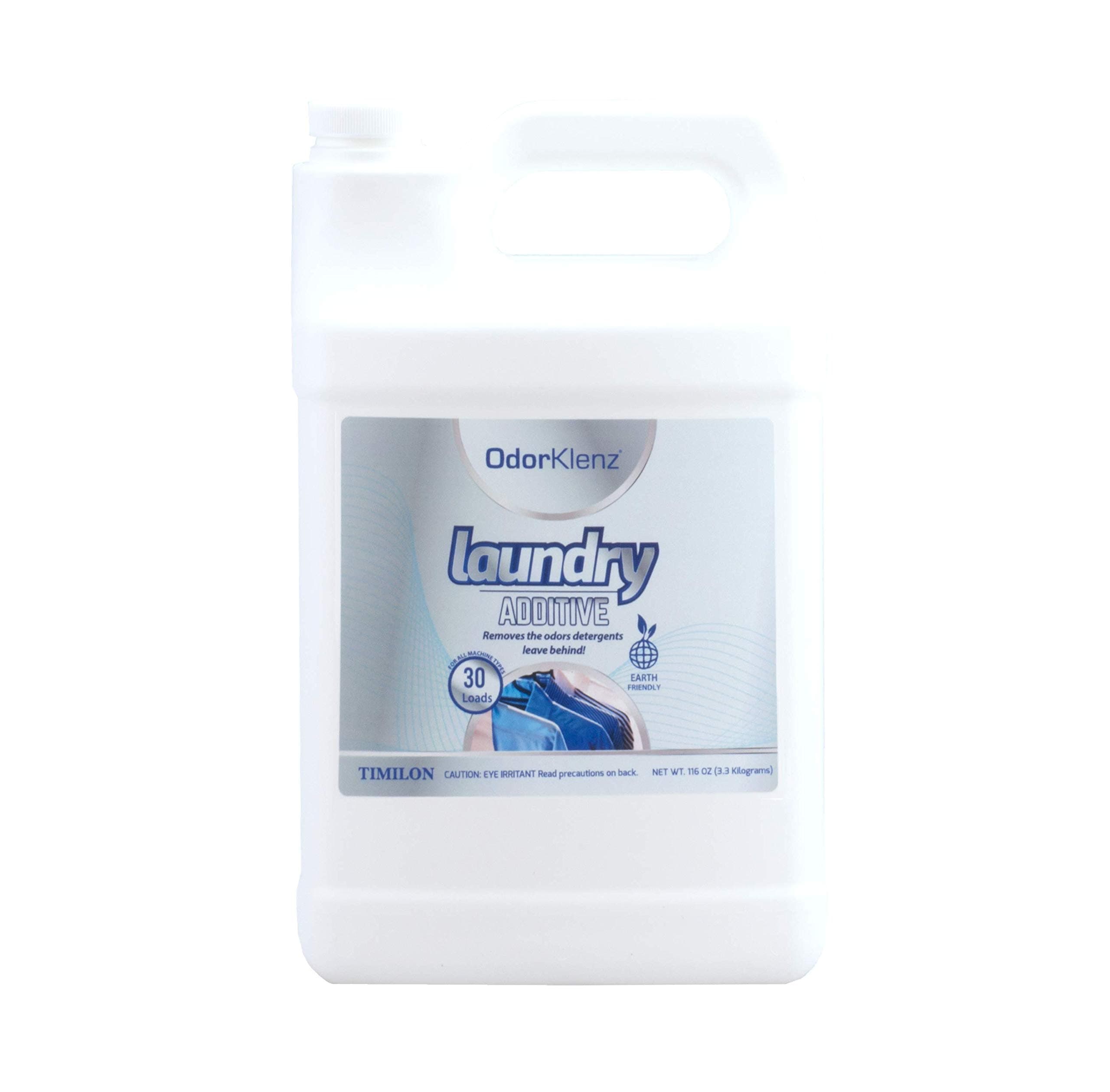 Laundry Additive for Odor Removal, Liquid, 30 Loads | Remove Smoke, Chemical, Pet Odors From Linens, Towels, Clothing | Non-Toxic, Fragrance-Free