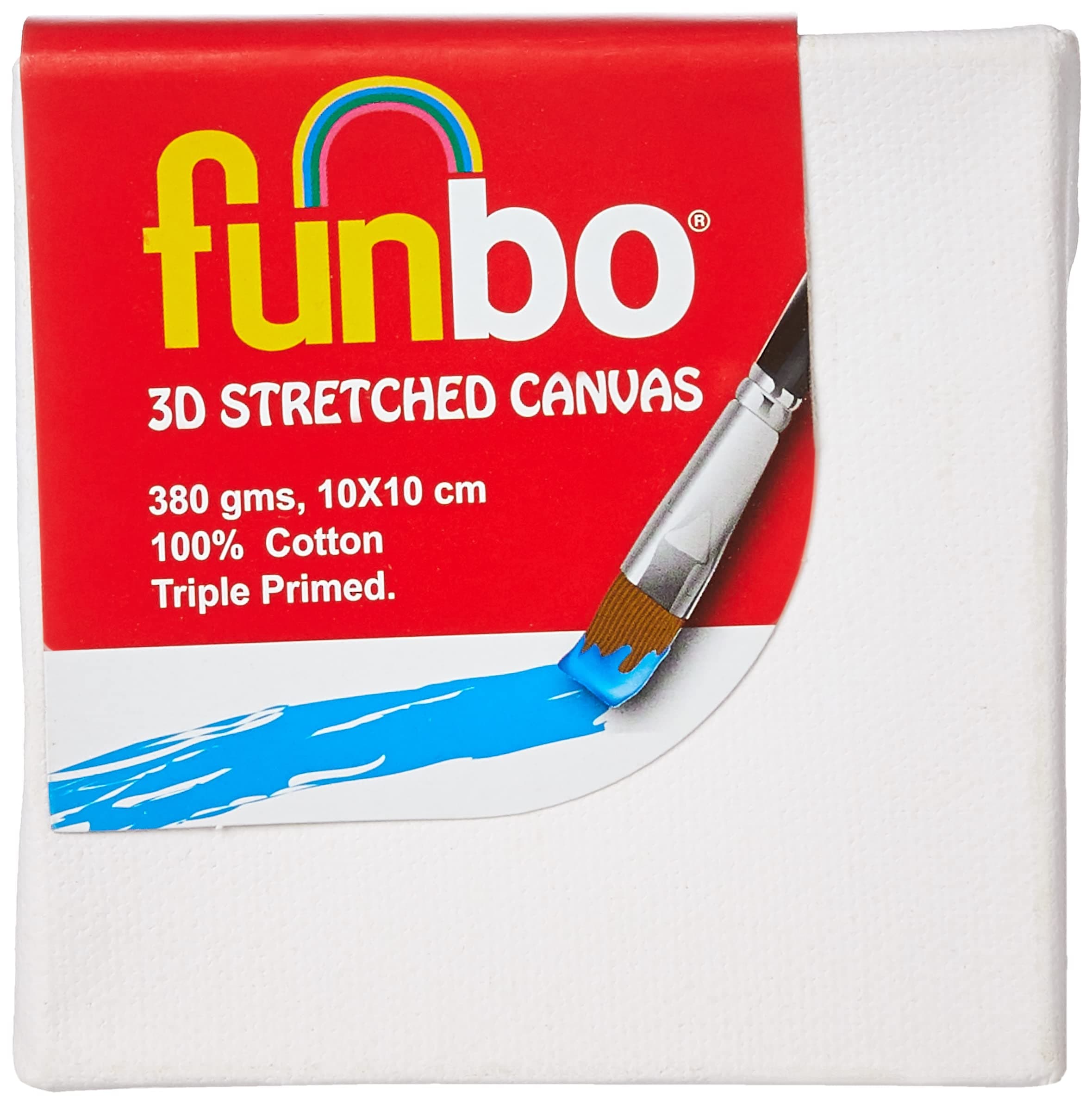 FunboStretched 3D canvas 380 gms10X10 cm