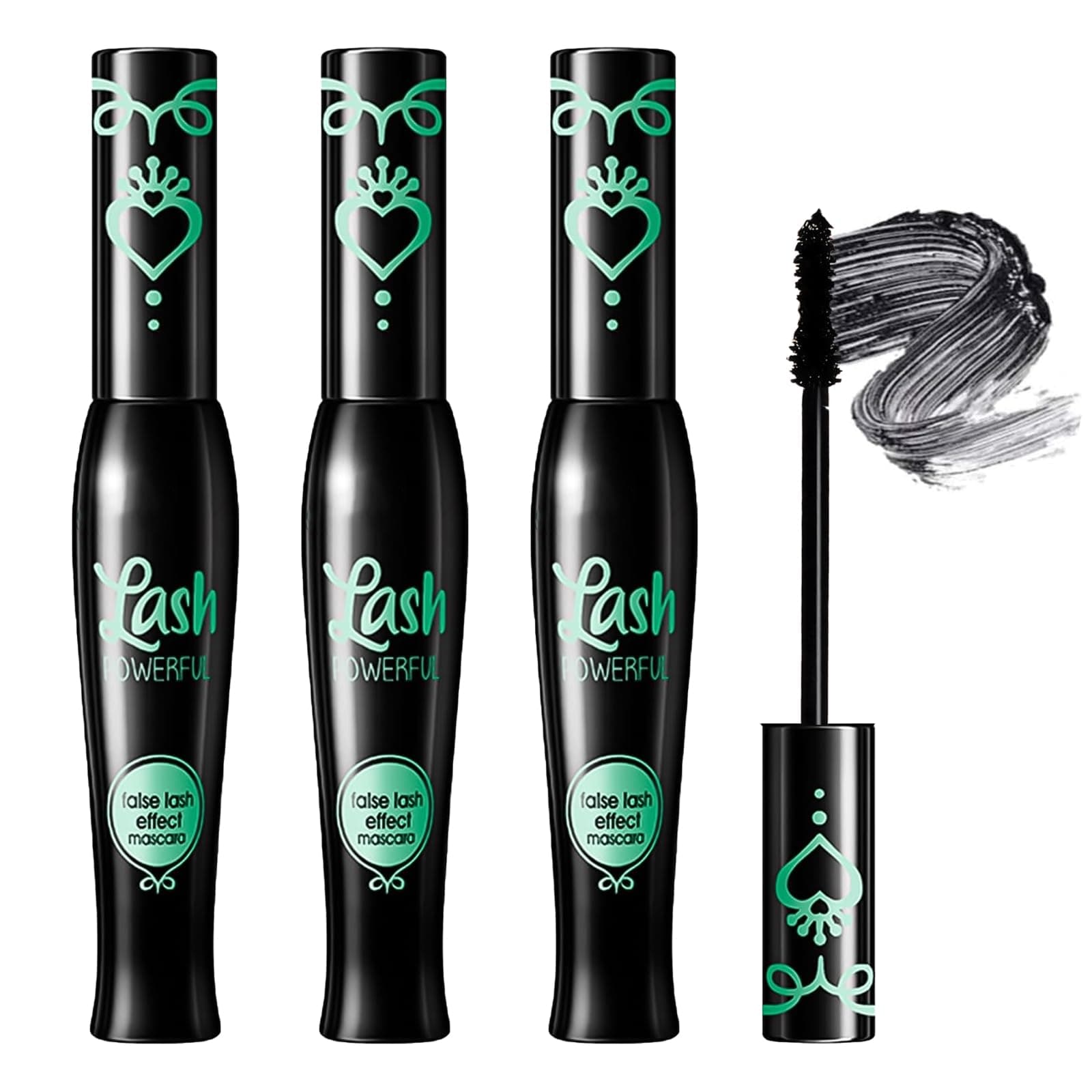 Mascara 3PCS Volume Effect False Eyelashes Mascar