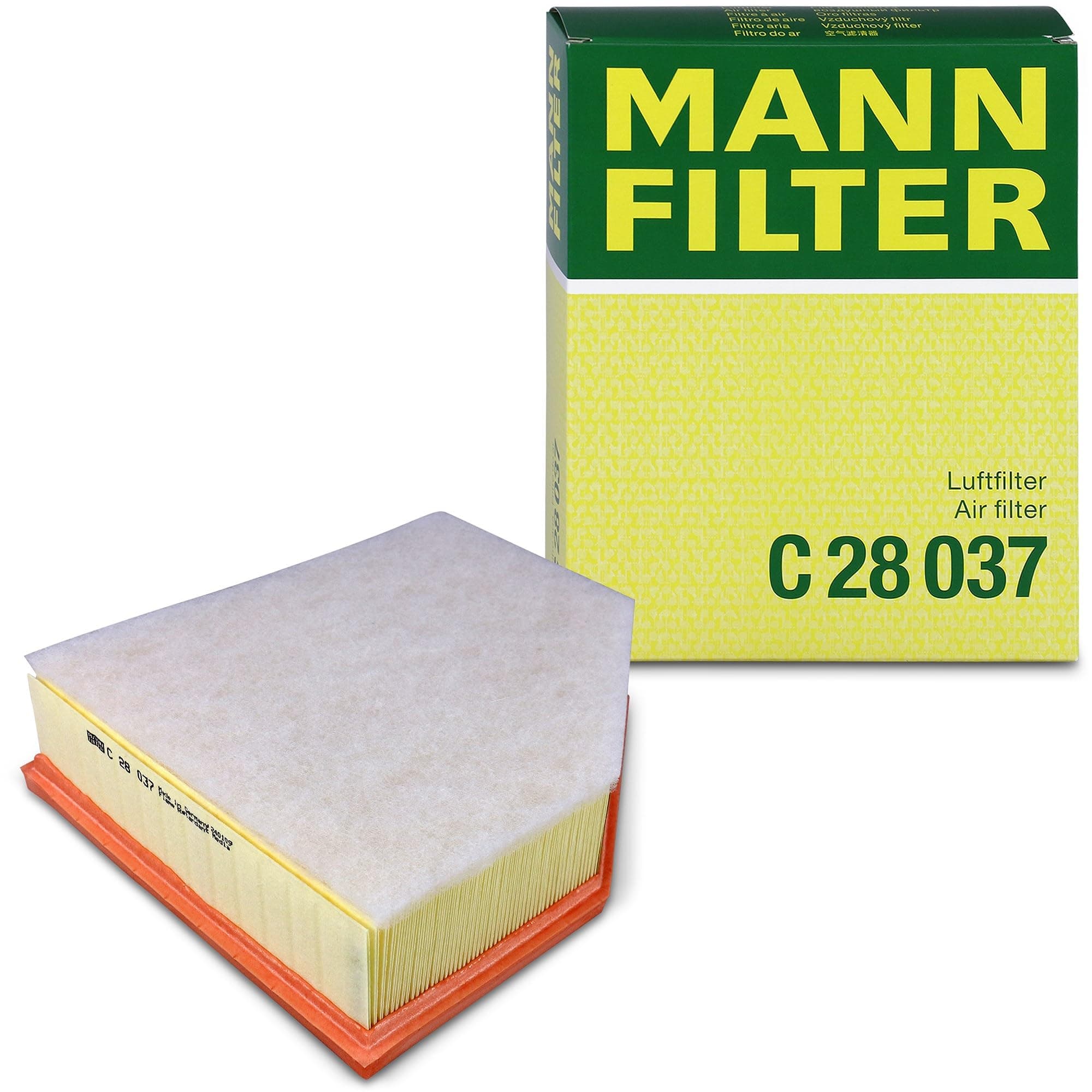 C 28 037 Engine Air Filter Replacement Compatible With BMW 530e, 530i, 540i, 740i, 745e, 840i, X3, X4, X5, X7