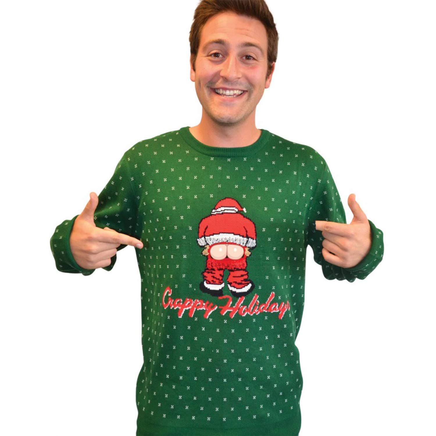 MorphsuitsMorphsuits Digital Dudz Christmas Sweater (Medium, Green)