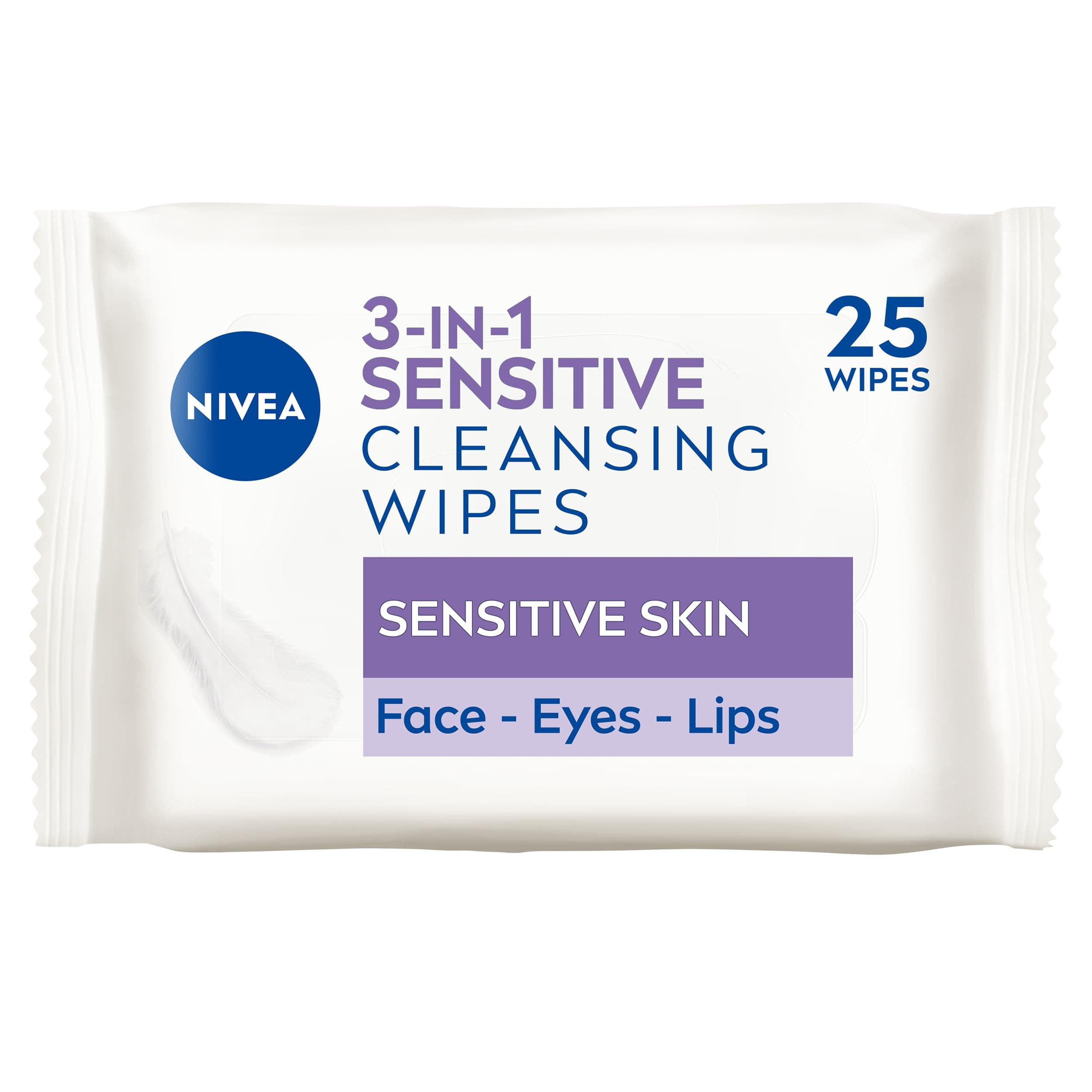 NIVEA 3in1 Sensitive Cleansing Wipes