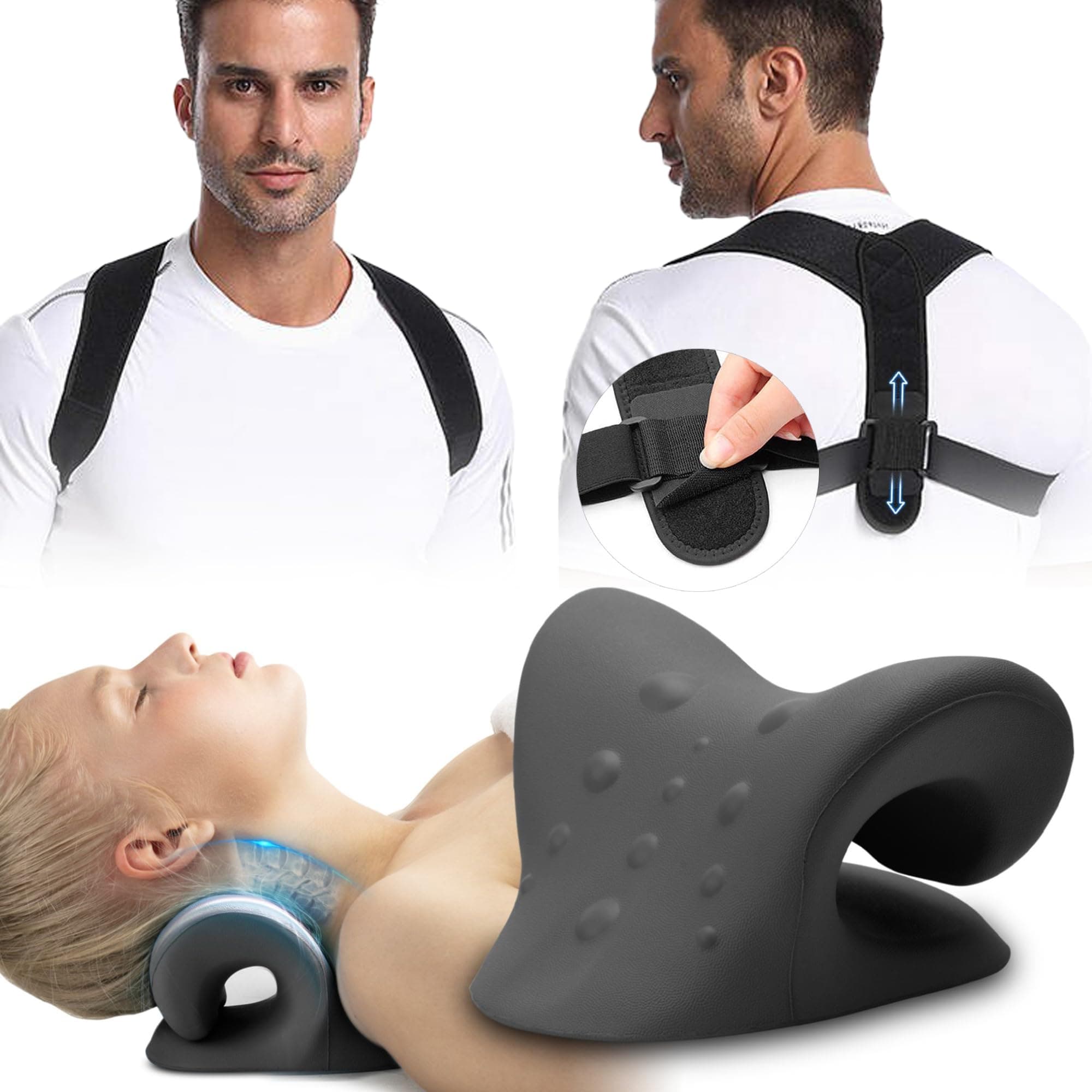 Neck Stretcher with Posture Corrector