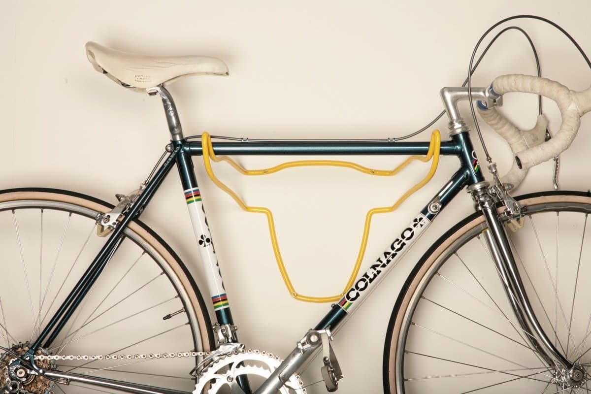 Trophy Bull Bicycle Rack - Yellow