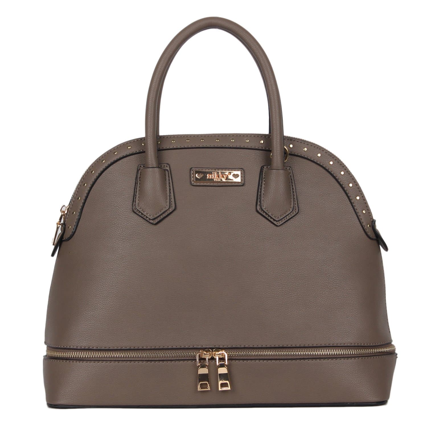 Nikky Women's Multi-Functional Solid [Gray] Smart Bag, Insulated Compartment, One Size