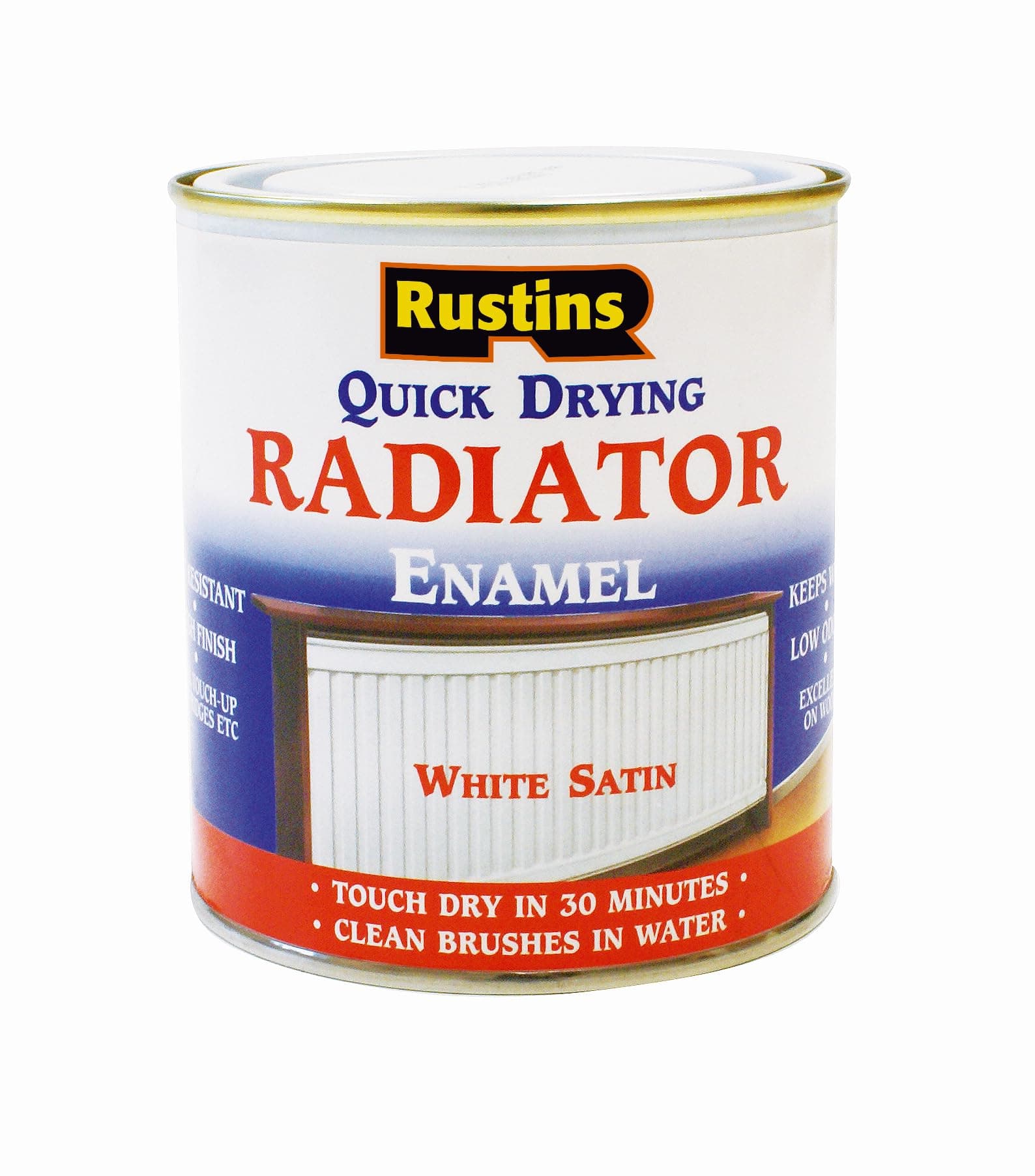 Quick Drying Radiator Enamel Satin 500ml