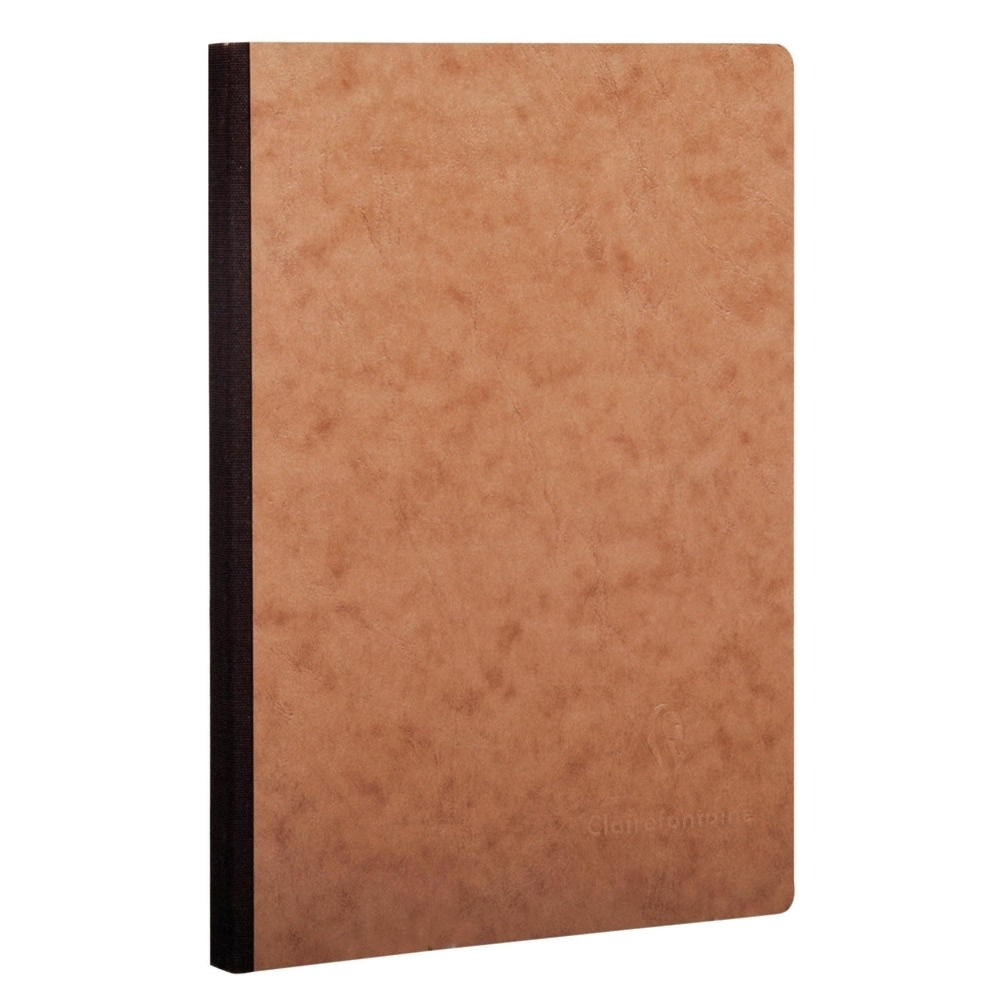 Clairefontaine Basic Large Clothbound Notebook (6 x 8.25) TAN 192 Pages 6" x 8.25" brown