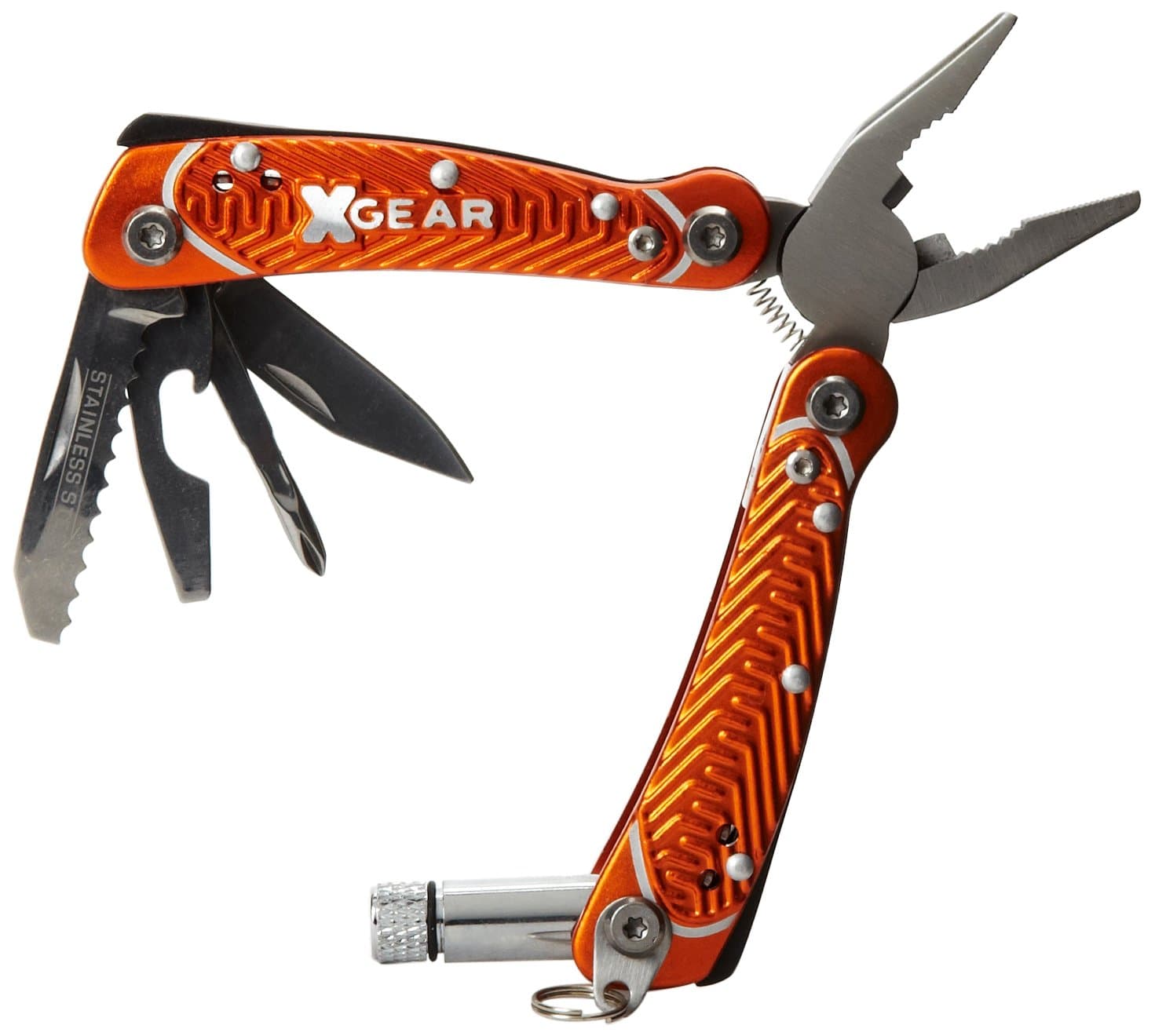 X-Gear Men's Multi-Function Tool with Led Light