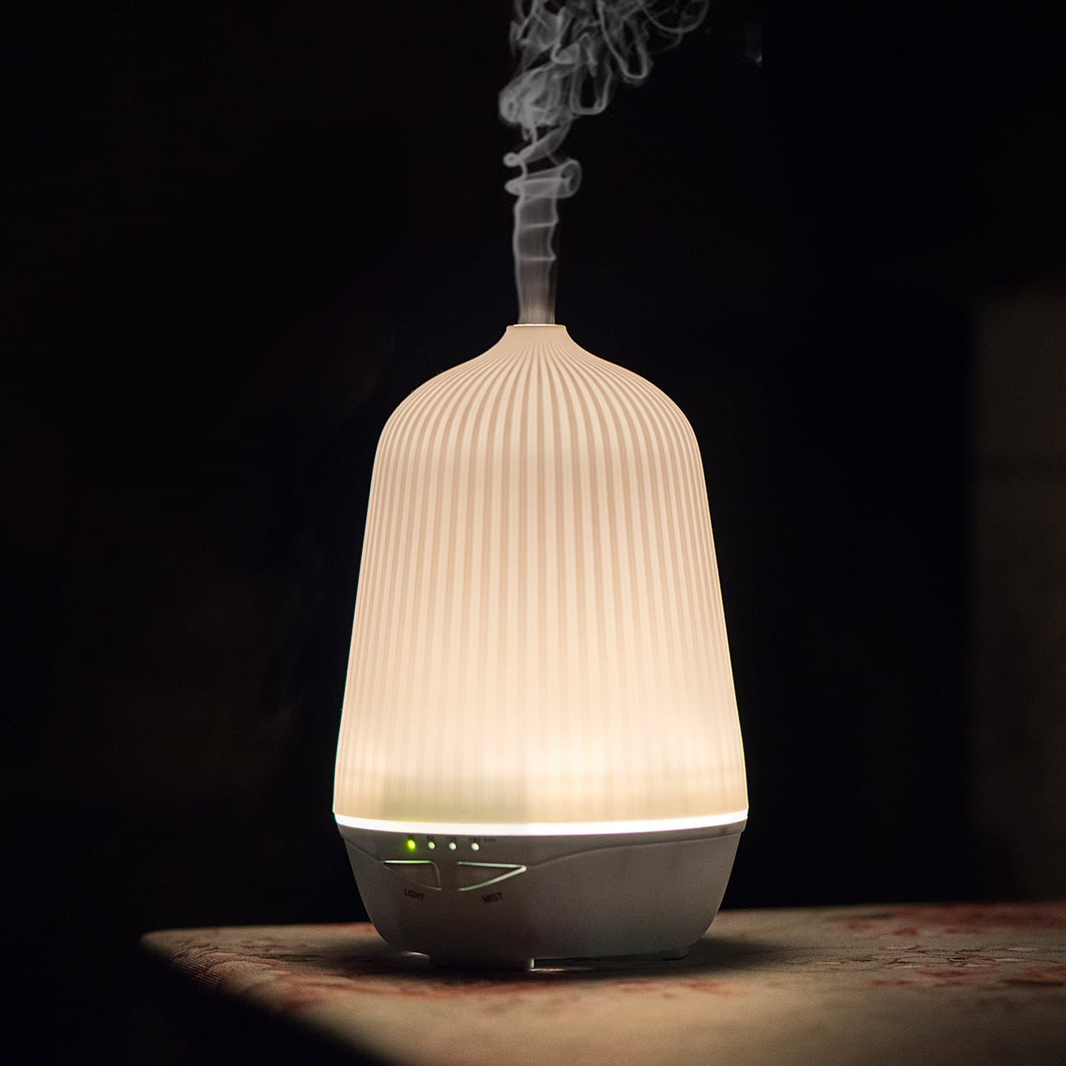Aroma Diffuser Dexors 100ml Ultrasonic Essential Oil Diffuser with Waterless Auto Shut-off, Timing Shutdown, 2 Modes LED Light For Home, Office