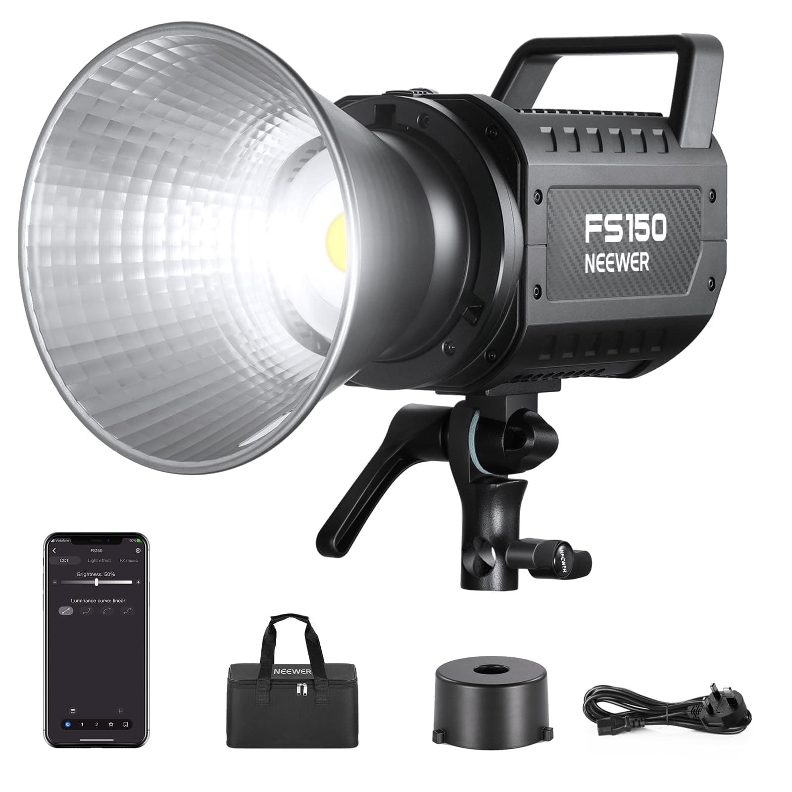 FS150 LED Video Light 2.4G/APP Control