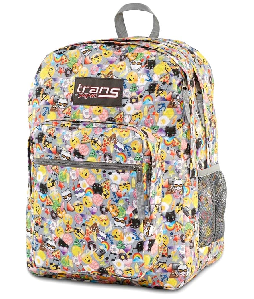Trans by Jansport Supermax Multi Emoticon Backpack