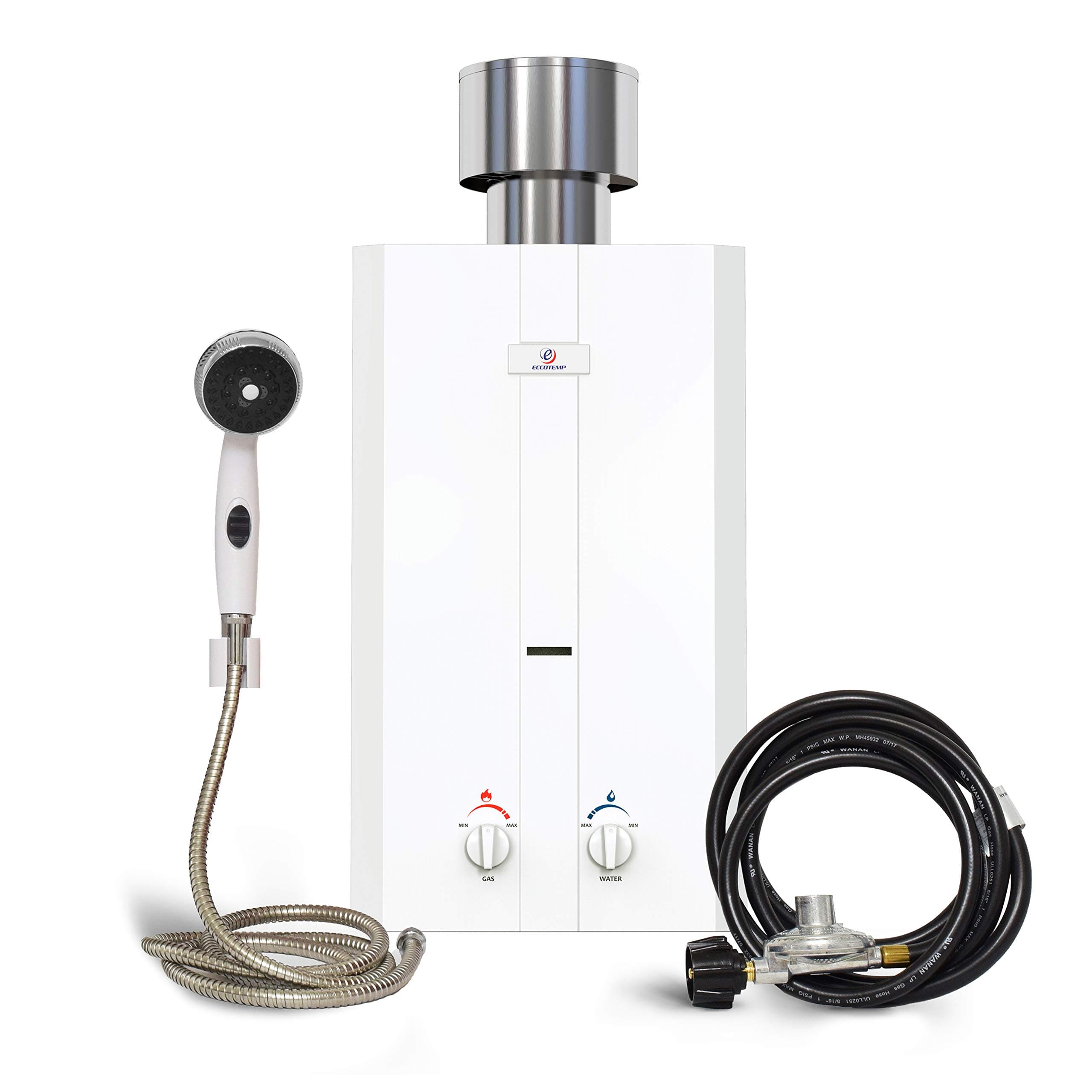 EccotempL10 Portable Water Heater w/Shower Set
