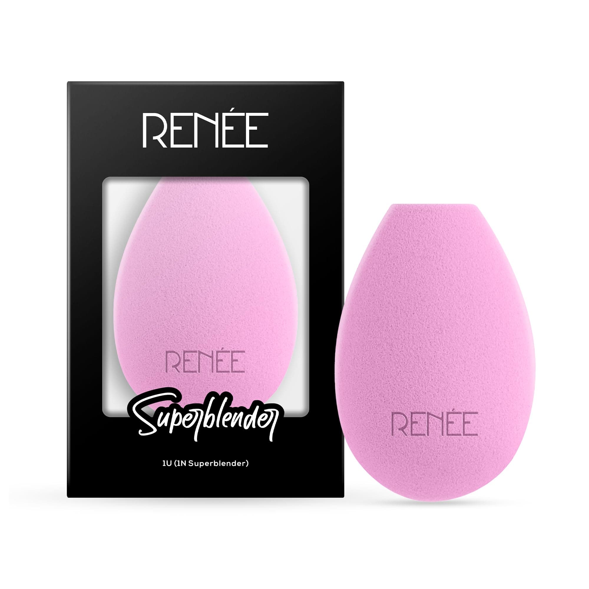 Makeup Superblender 1pc, Angled Edge Sponge For Effortless Application of Dry & Wet products, Latex Free, Cruelty-Free & Travel friendly ideal for foundation