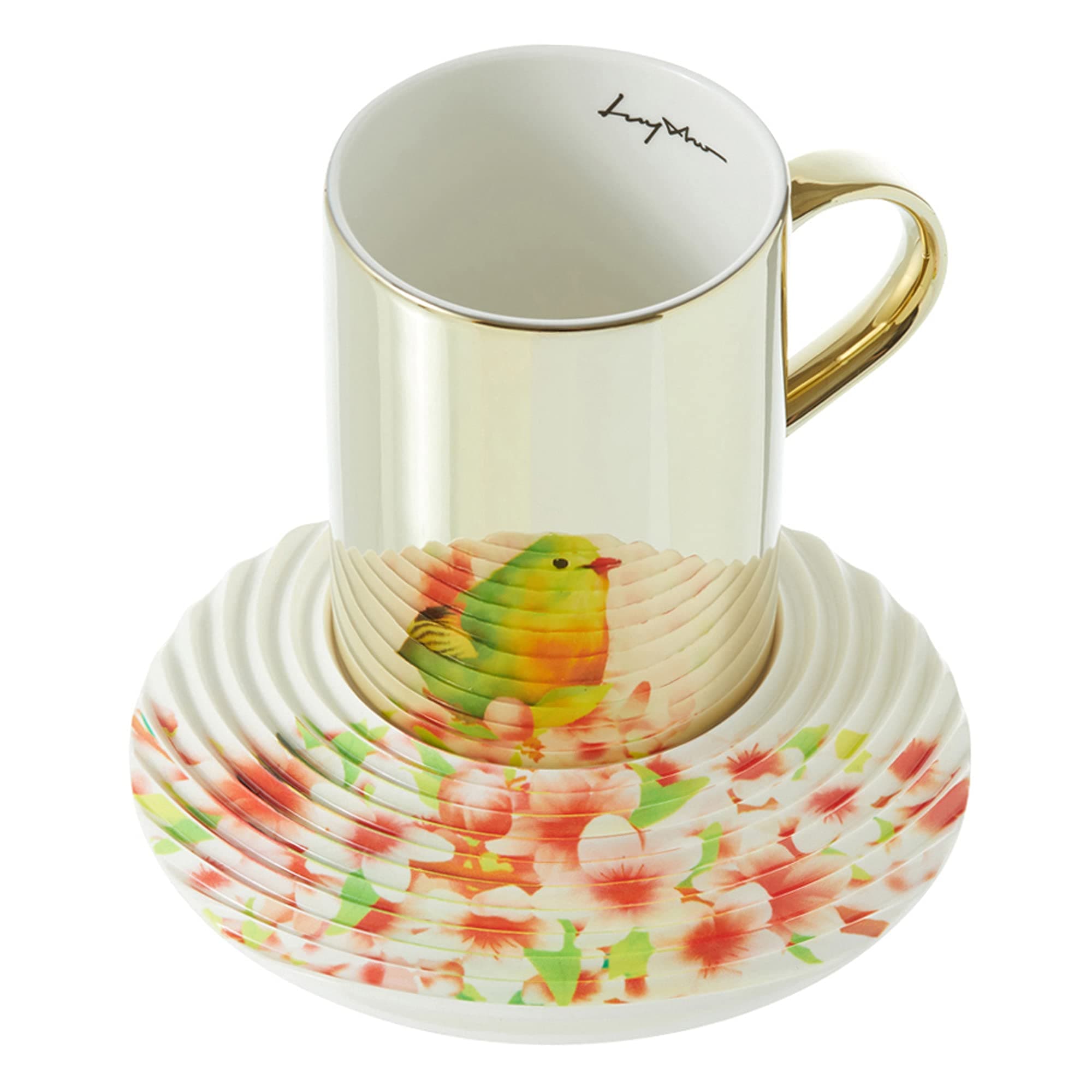 Luycho On Flowers Warbler