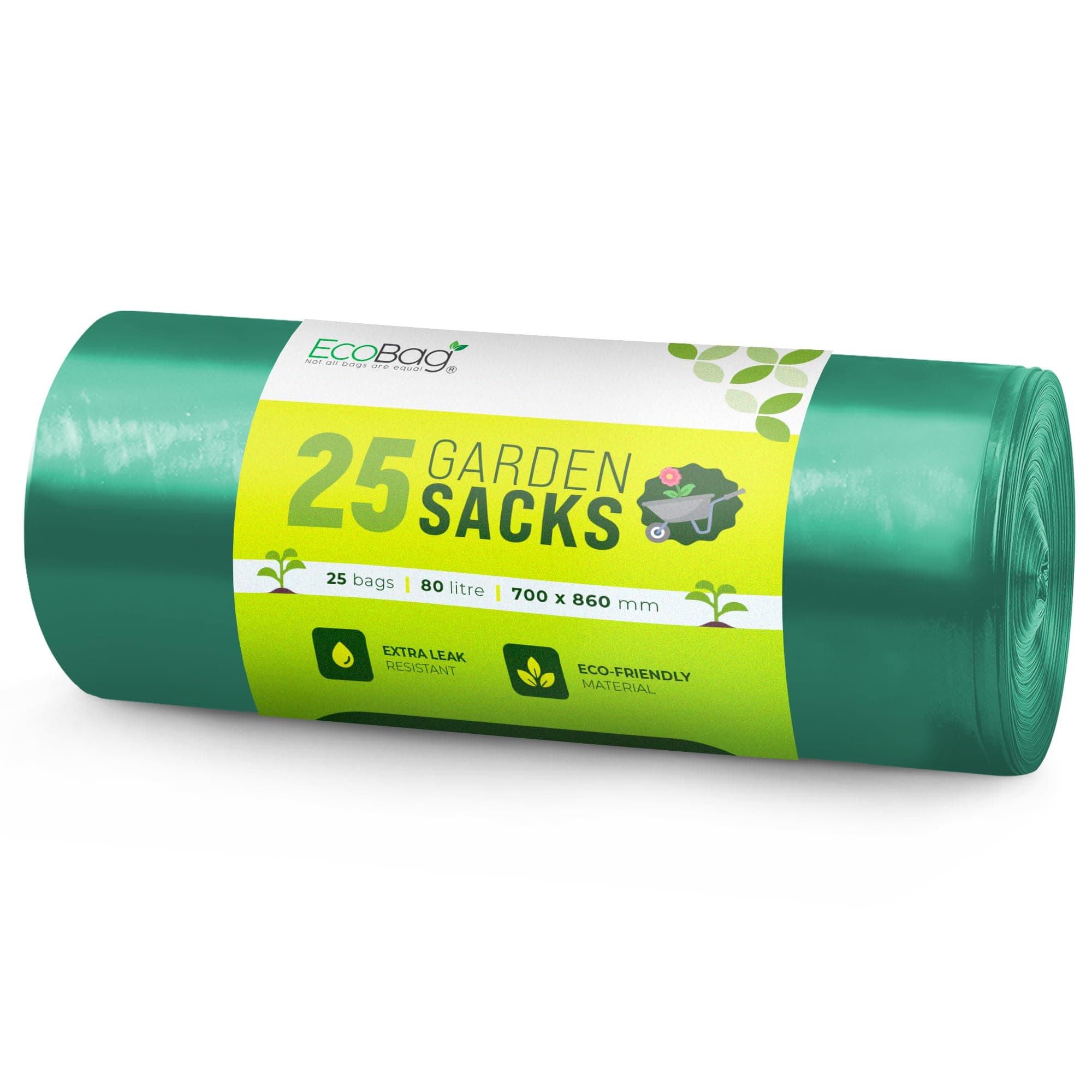 Garden Sacks Green ROLL25 233