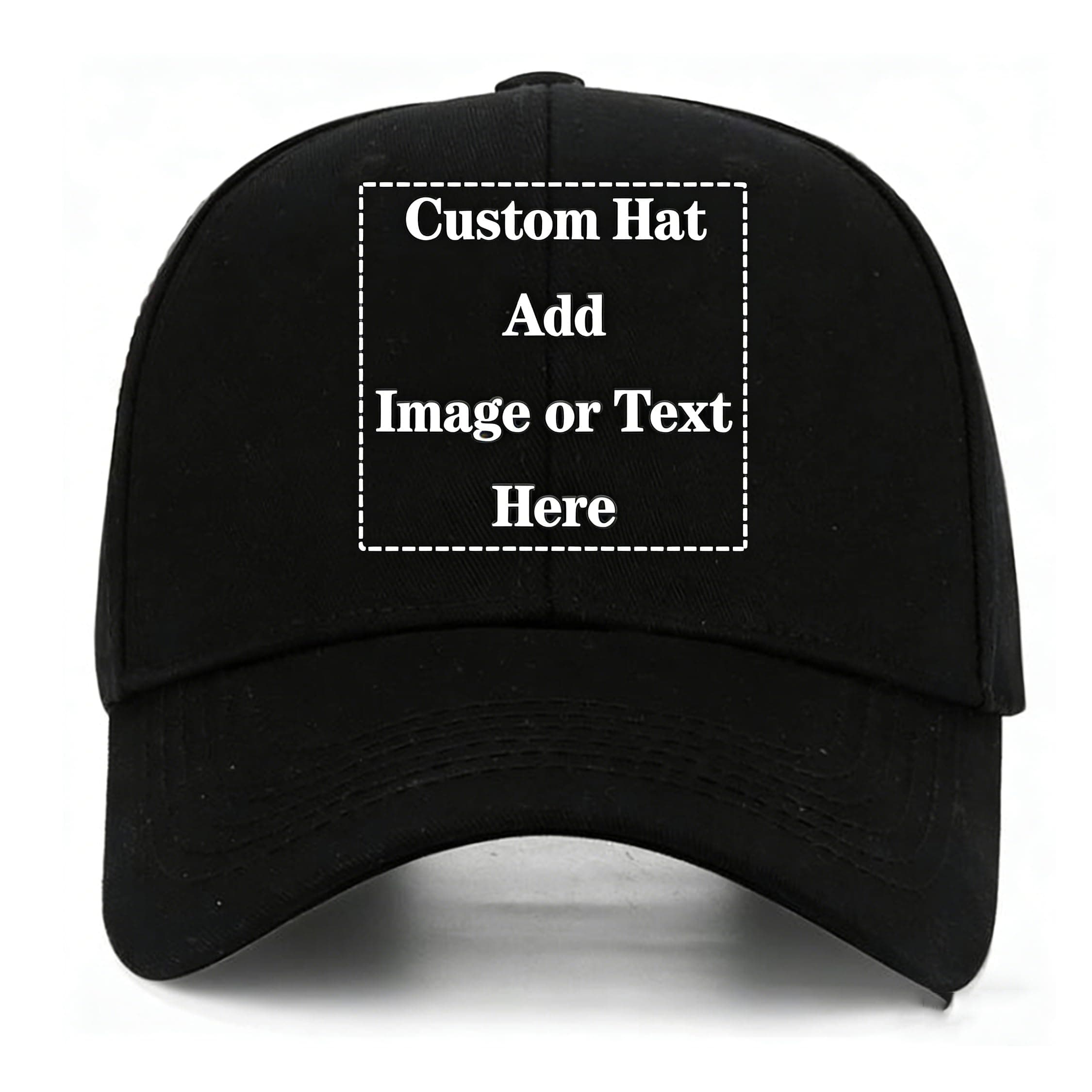 Custom Baseball Cap with Your Text/Image, Personalized Adjustable Trucker Hats,Unisex Sun Plain Cap Mom Gifts, Best Dad Hats