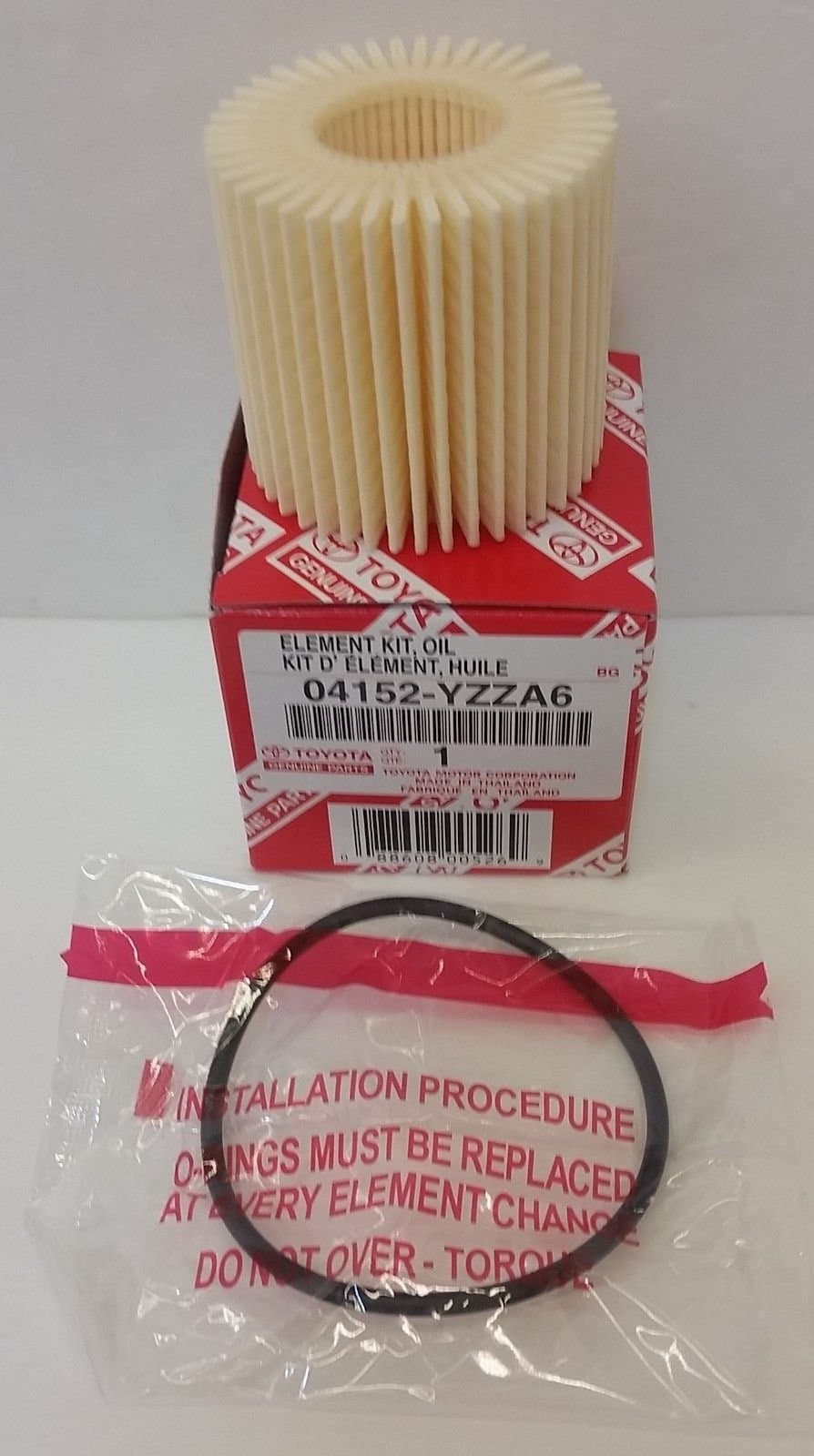 04152-YZZA6, Engine Oil Filter
