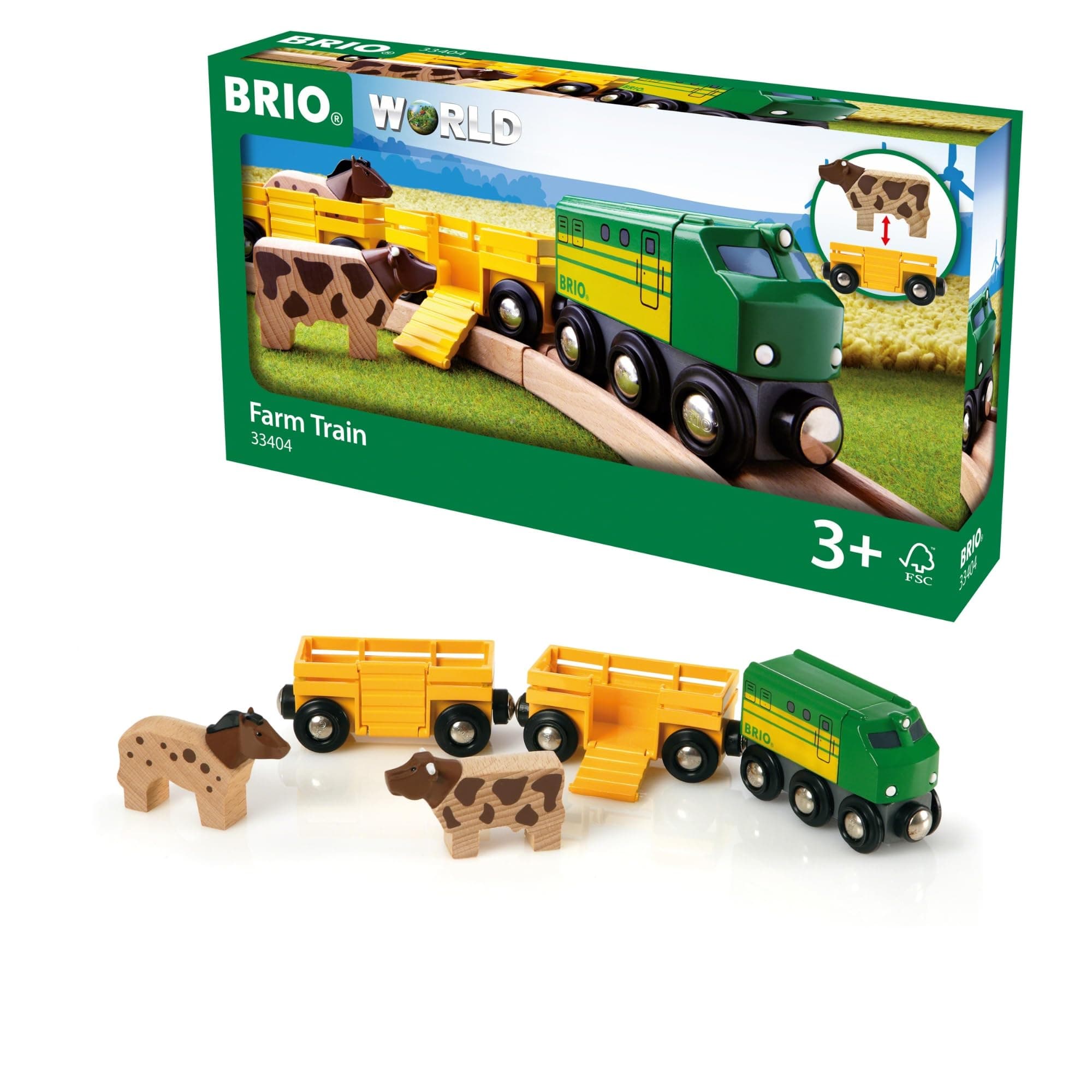Brio Farm Animal Train