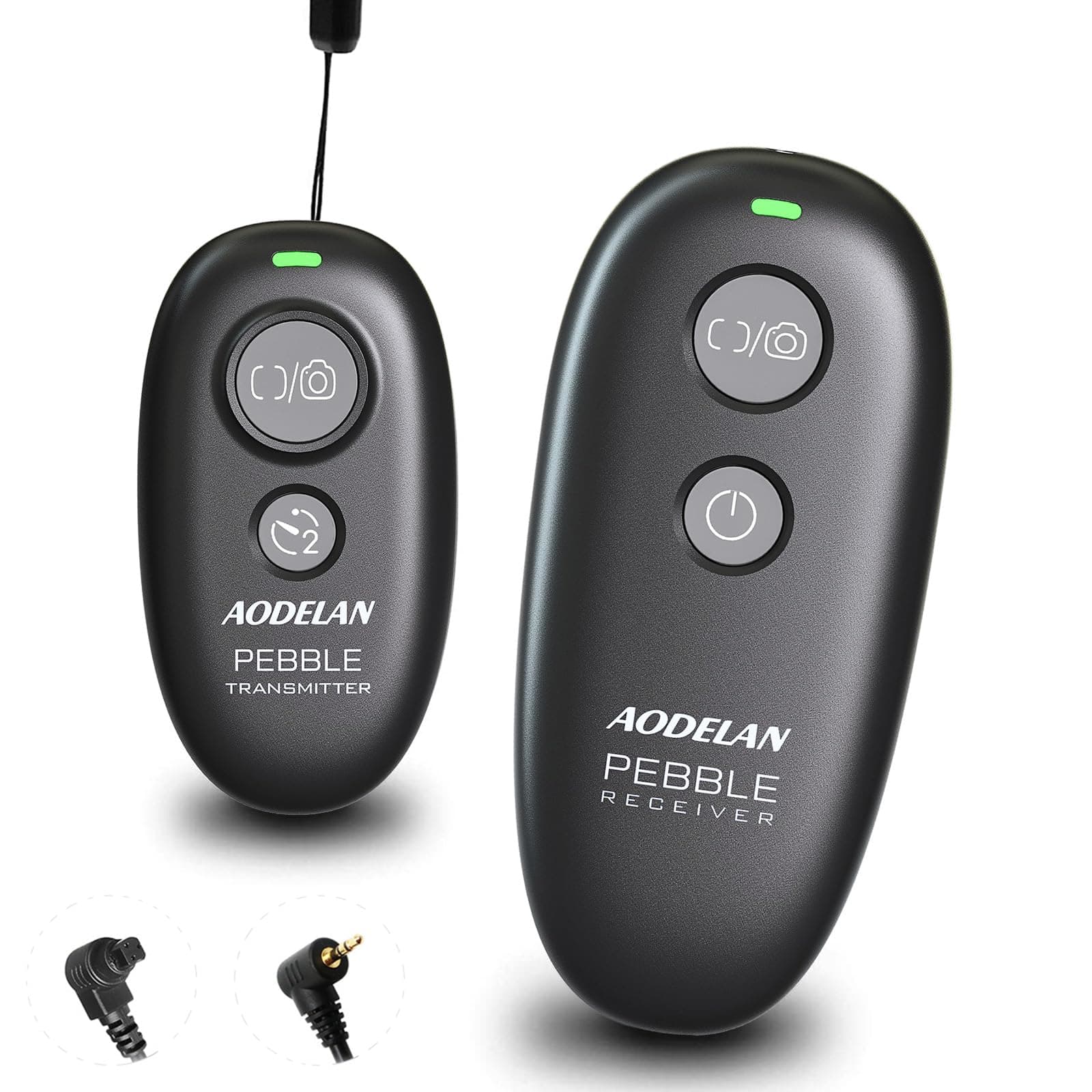 Camera Remote Control Wireless Shutter for Canon EOS RP, R6, ROS RP, Rebel T6, T7, T5, T3, SL2, 5D Mark II, 5d Mark iii, 5d Mark iv, 6D Mark II, 7d Mark ii, 7D Series, 5D Series; for Fujifilm X-T3